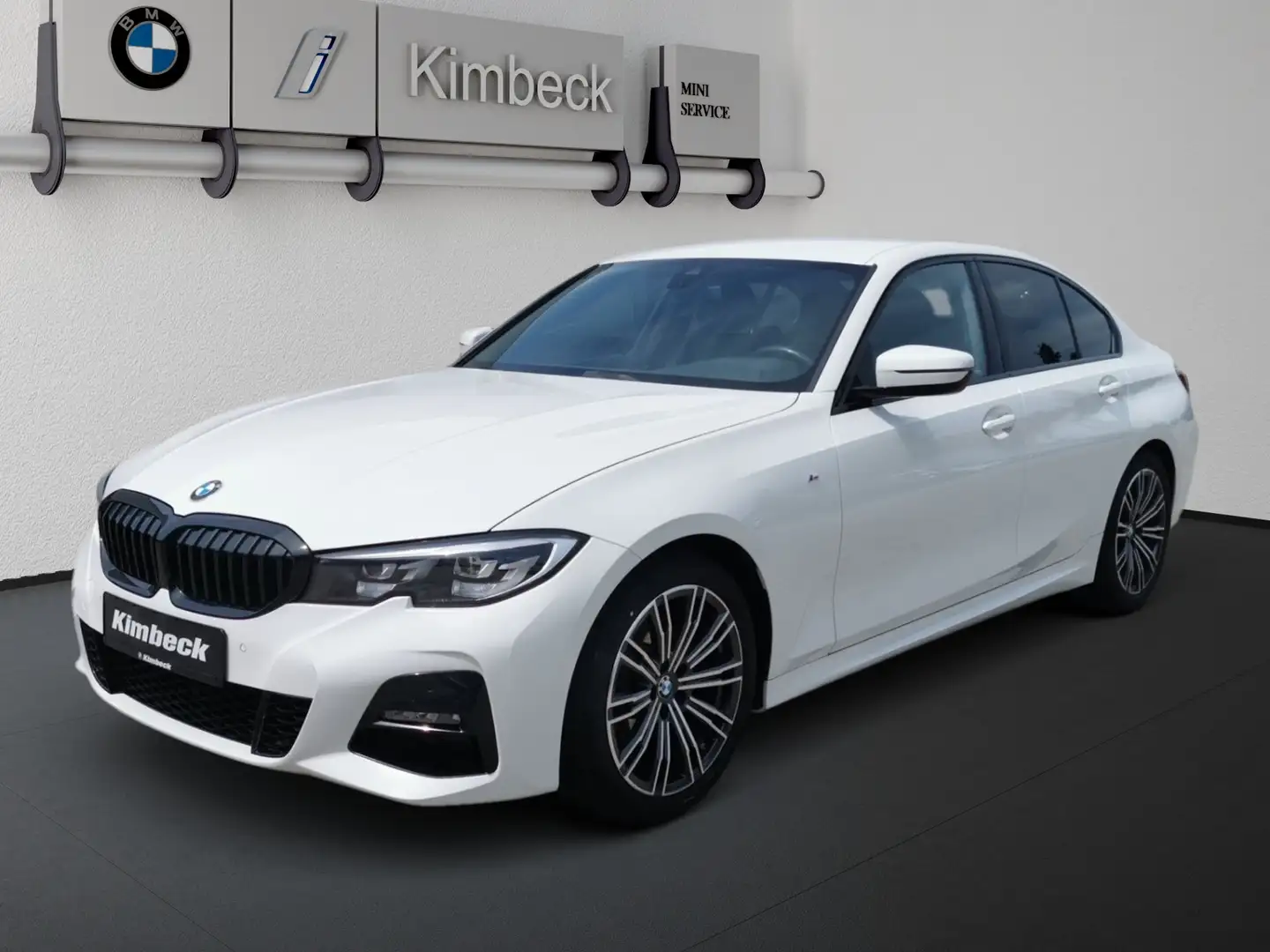 BMW 320 i Limousine M SPORT LED DrivingAss HiFi Navi Weiß - 1