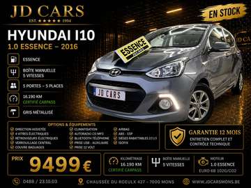 I10 1.0 ESSENCE 16.000KM‼️GARANTIE 1 AN CTOK‼️