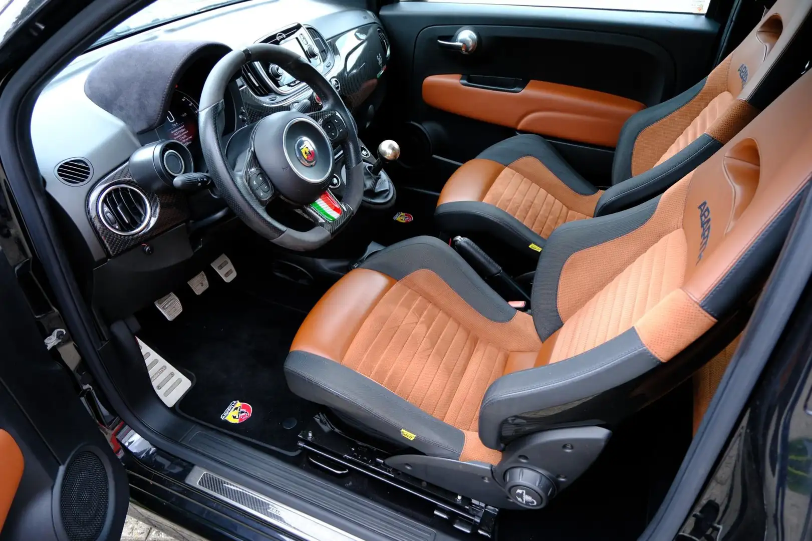 Fiat 500 Abarth 595 Competizione 1.4 T-Jet 201PK H&S Corse Pano|Xe Noir - 2