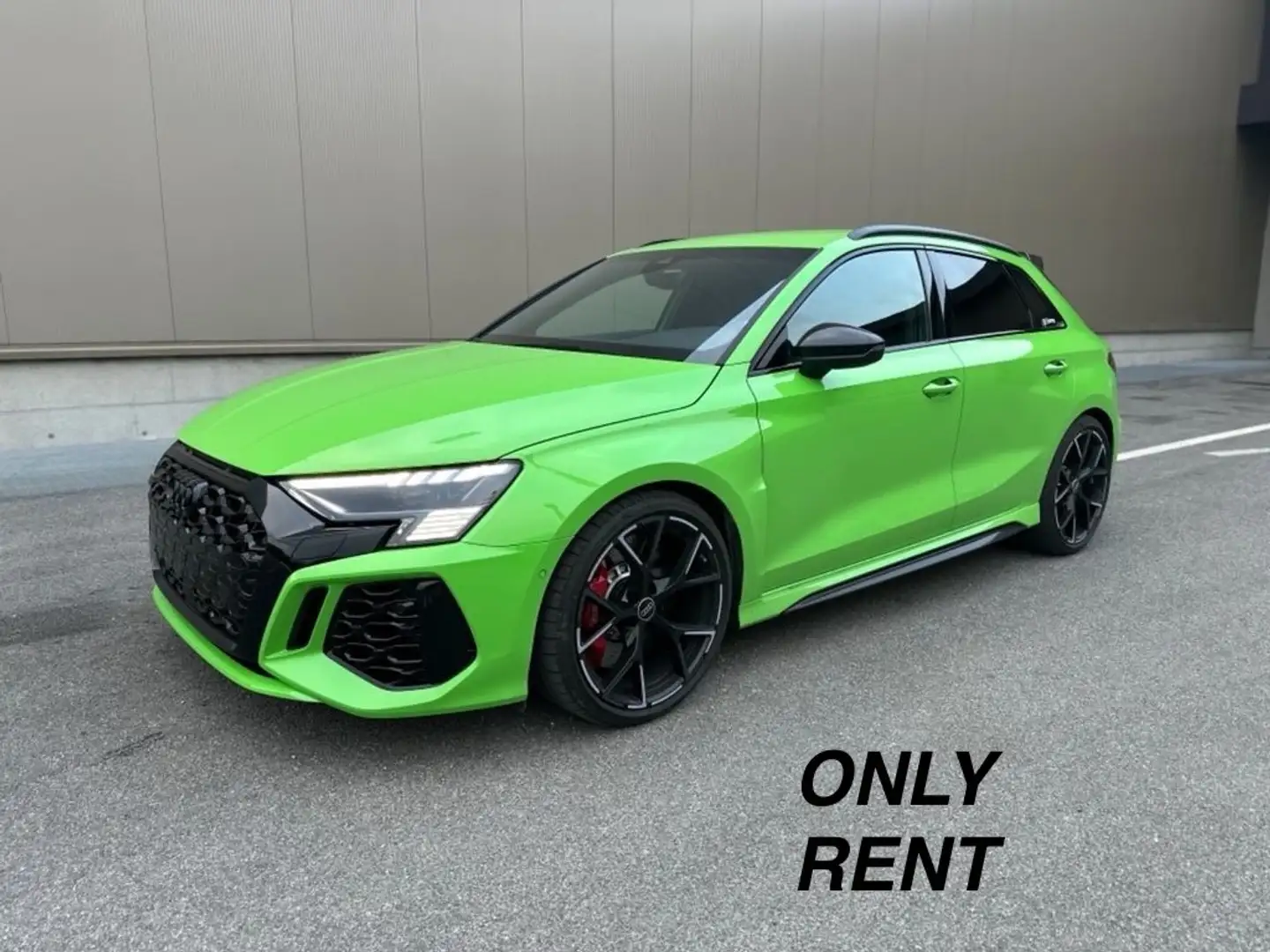 Audi RS3 ONLY RENT/SOLO NOLEGGIO 2.5 tfsi quattro s-tronic Verde - 1
