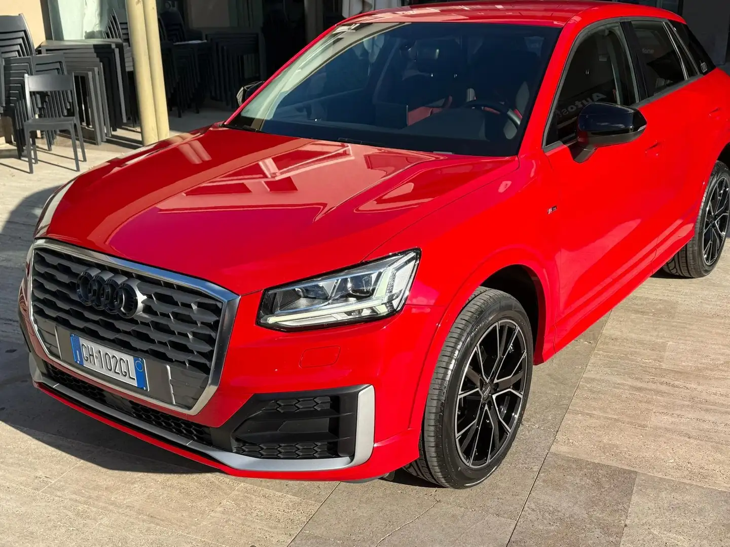 Audi Q2 Q2 30 1.6 tdi S line edition Pari al nuovo! Rosso - 2