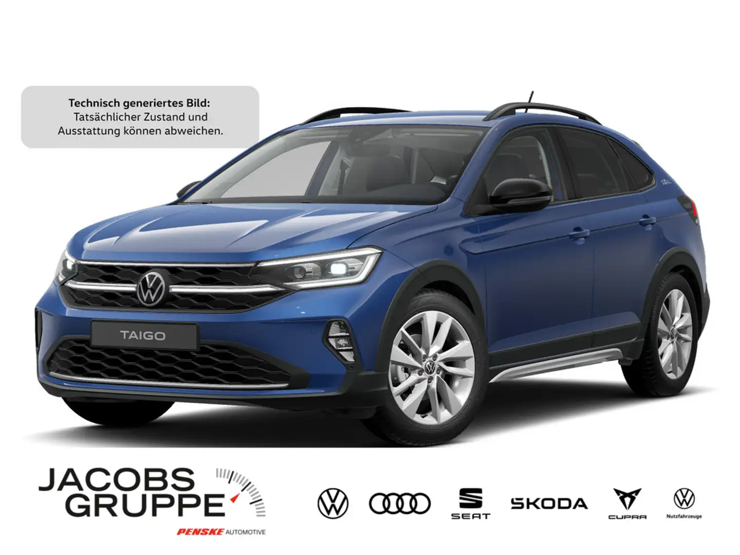 Volkswagen Taigo 1.5 TSI Goal DSG,Navi,Matrix,RFK Blau - 1