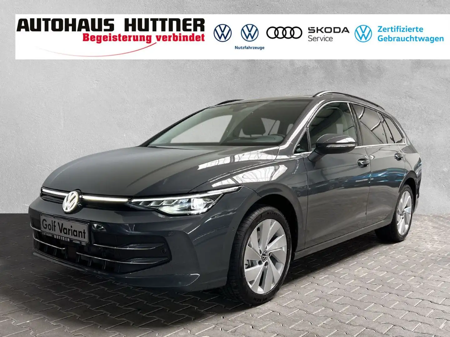 Volkswagen Golf Variant STYLE 2.0 TDI DSG IQ-LIGHT AHK STANDH Grau - 1