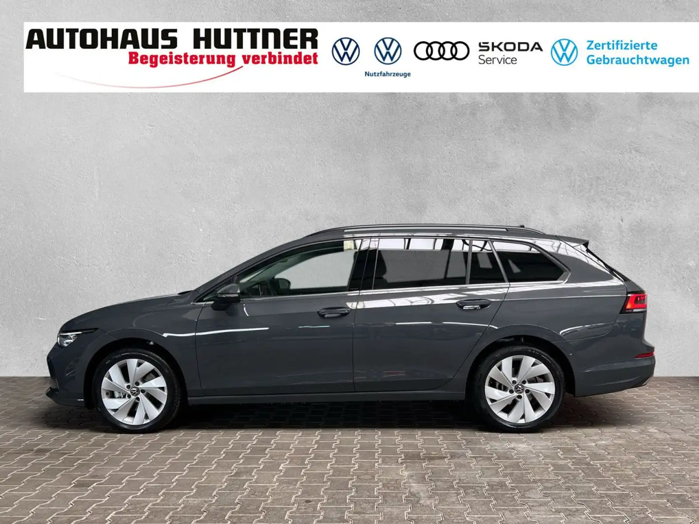 Volkswagen Golf Variant STYLE 2.0 TDI DSG IQ-LIGHT AHK STANDH Grau - 2