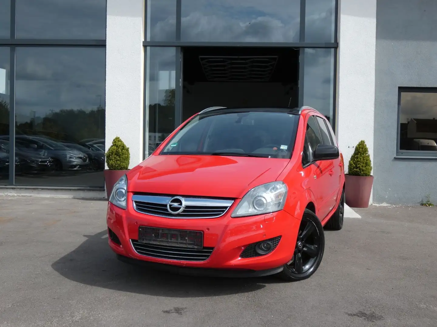 Opel Zafira B*Klima*Navi*Pdc*Shz*7 Sitzer* Rot - 1
