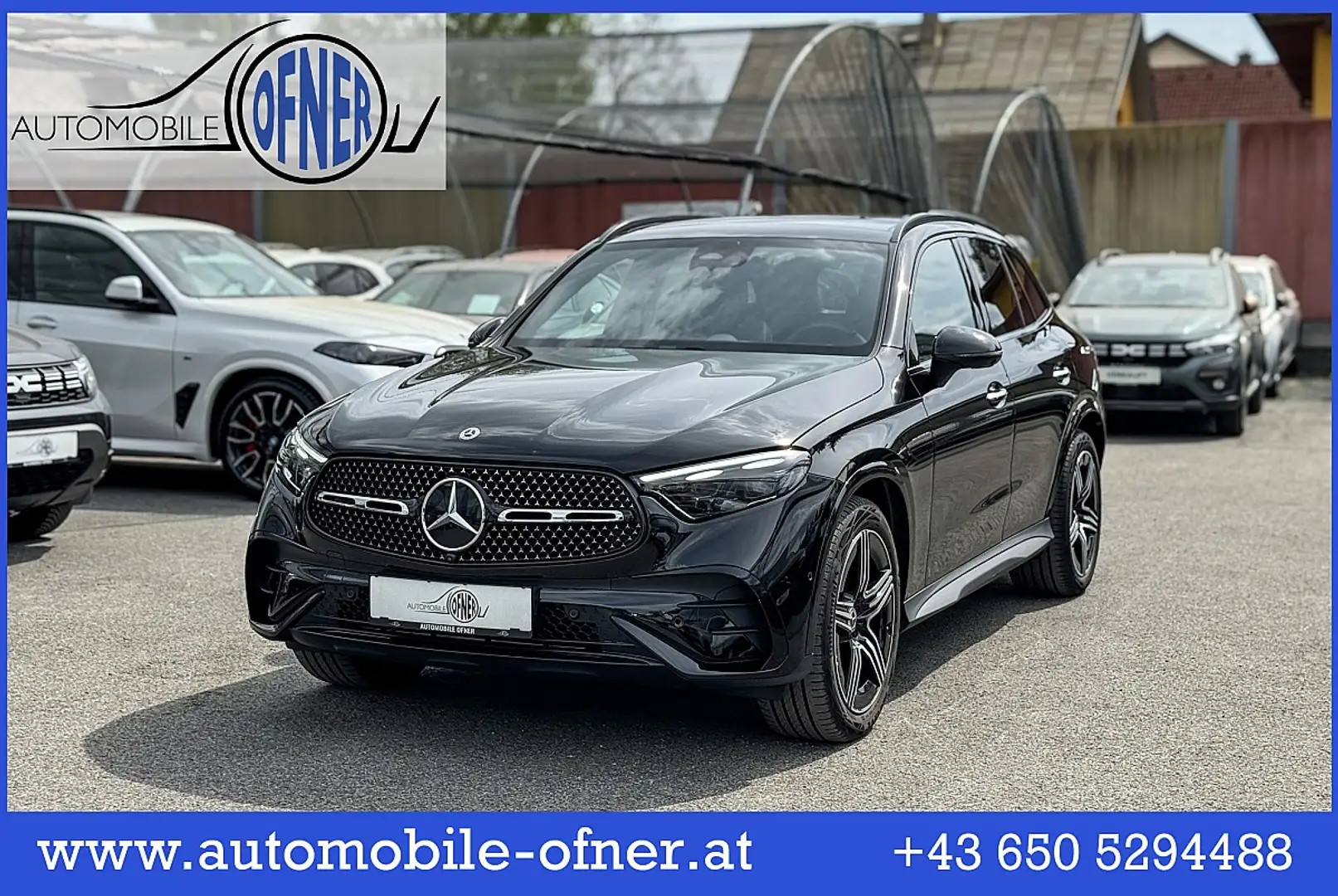 Mercedes-Benz GLC 220 d 4MATIC Aut. AMG Premium Plus Night Paket AHK ... Schwarz - 1