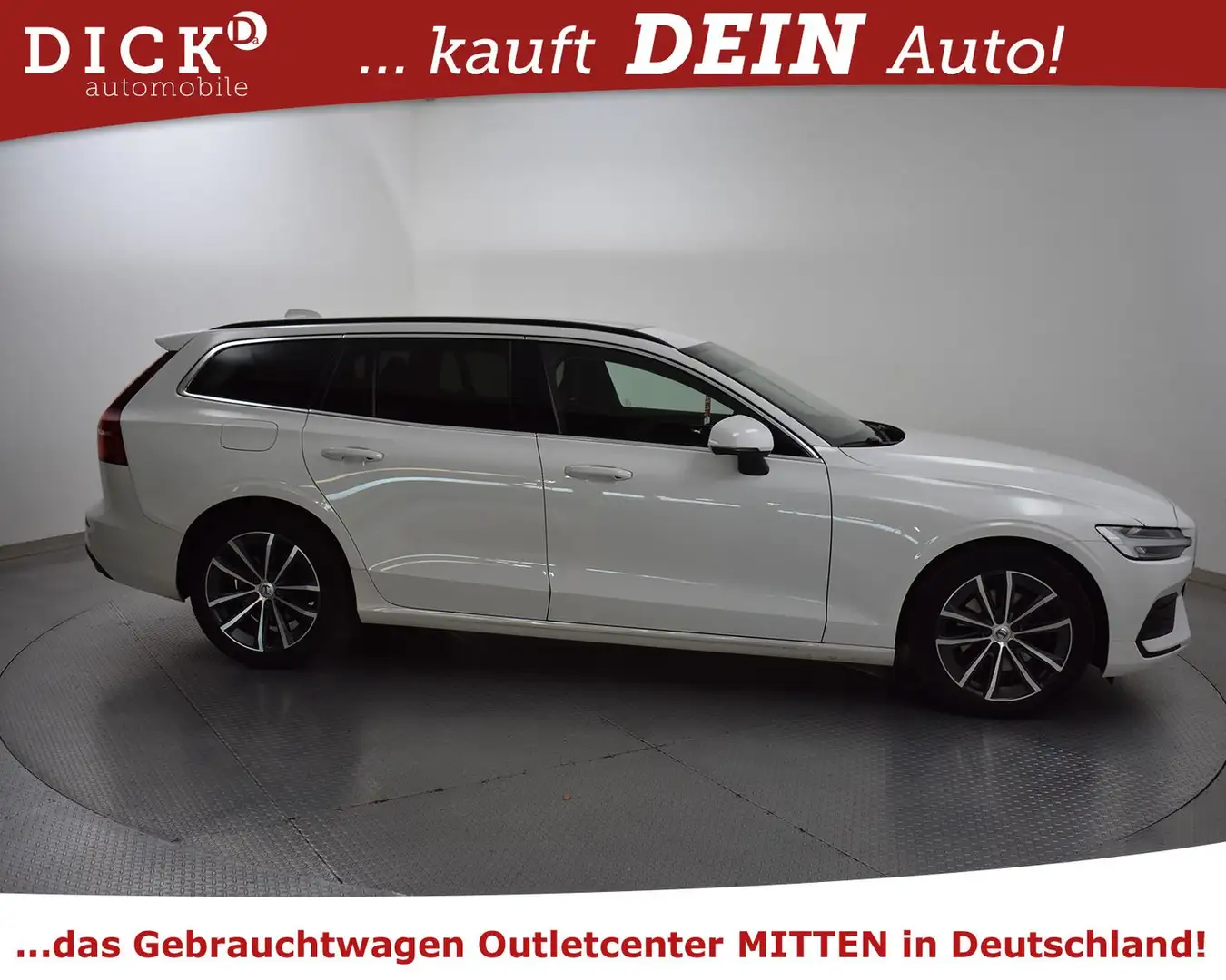 Volvo V60 B4 Aut Moment Pro PANO+NAVI+LED+SHZ+KAM+TEMP Weiß - 2