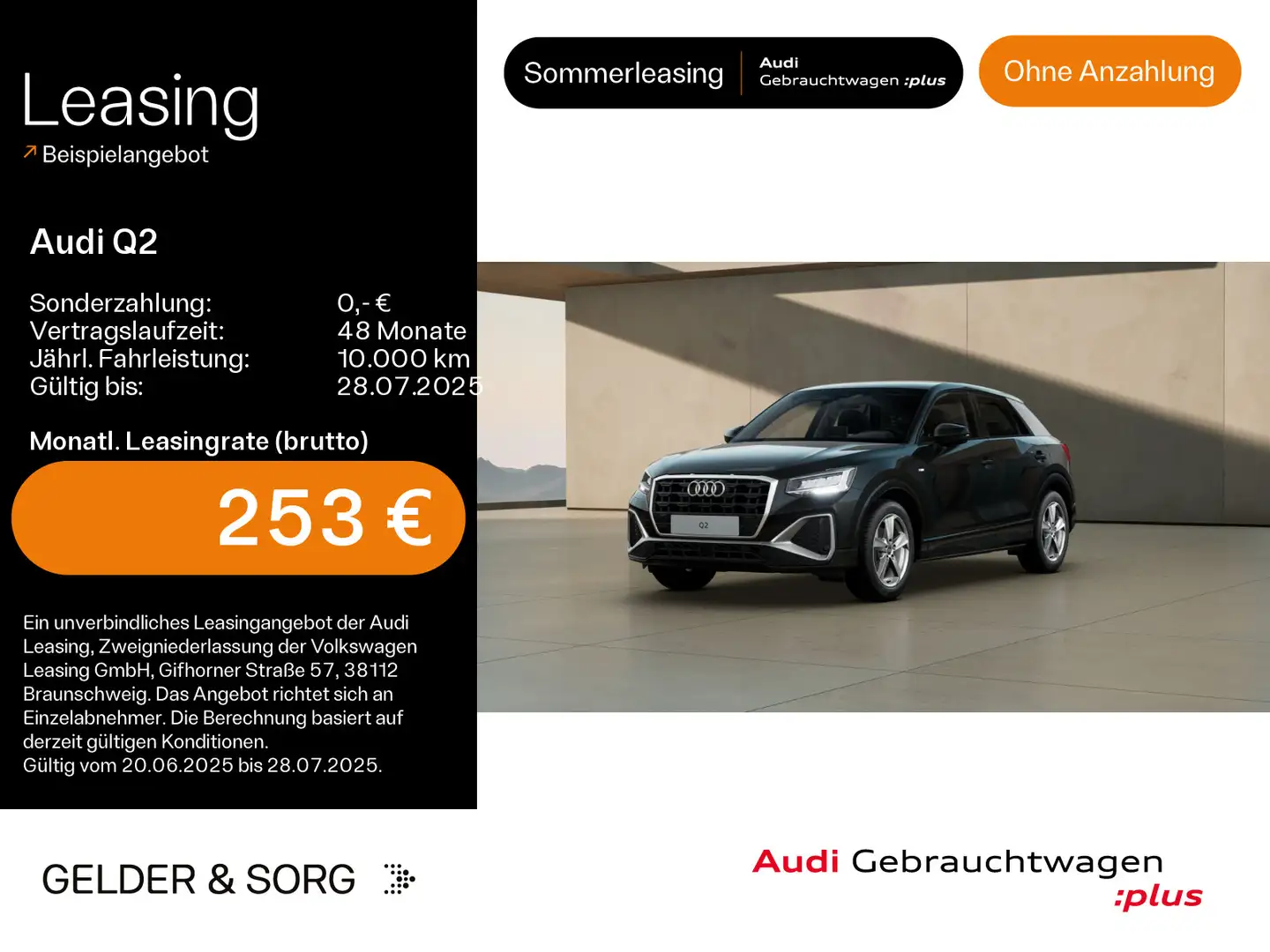 Audi Q2 35 TFSI S-Line*LED*Virtual*Navi*Sound*EPH Zwart - 1