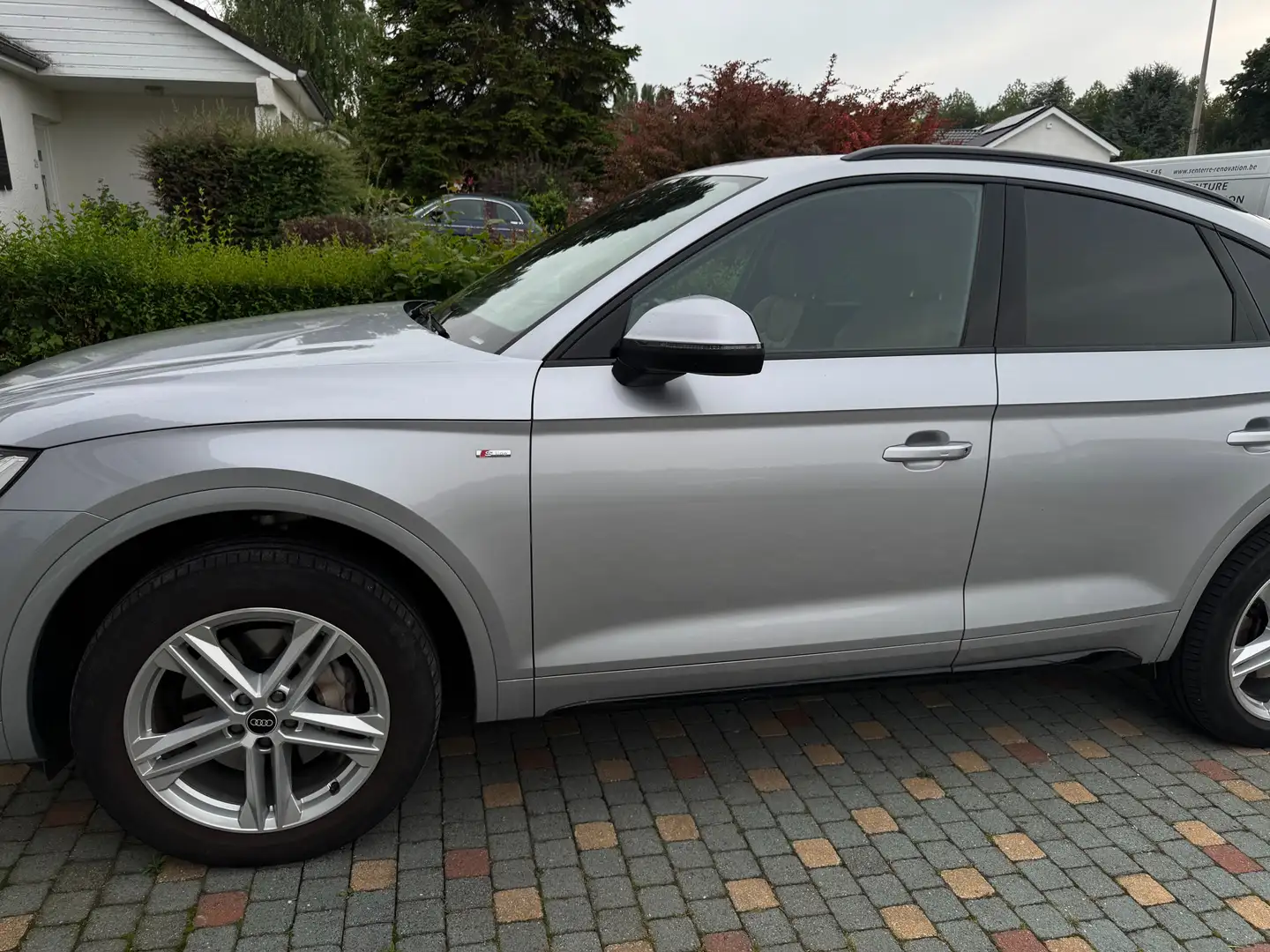 Audi Q5 Q5 PHEV 50 TFSIe Quattro S line S tronic Plateado - 1