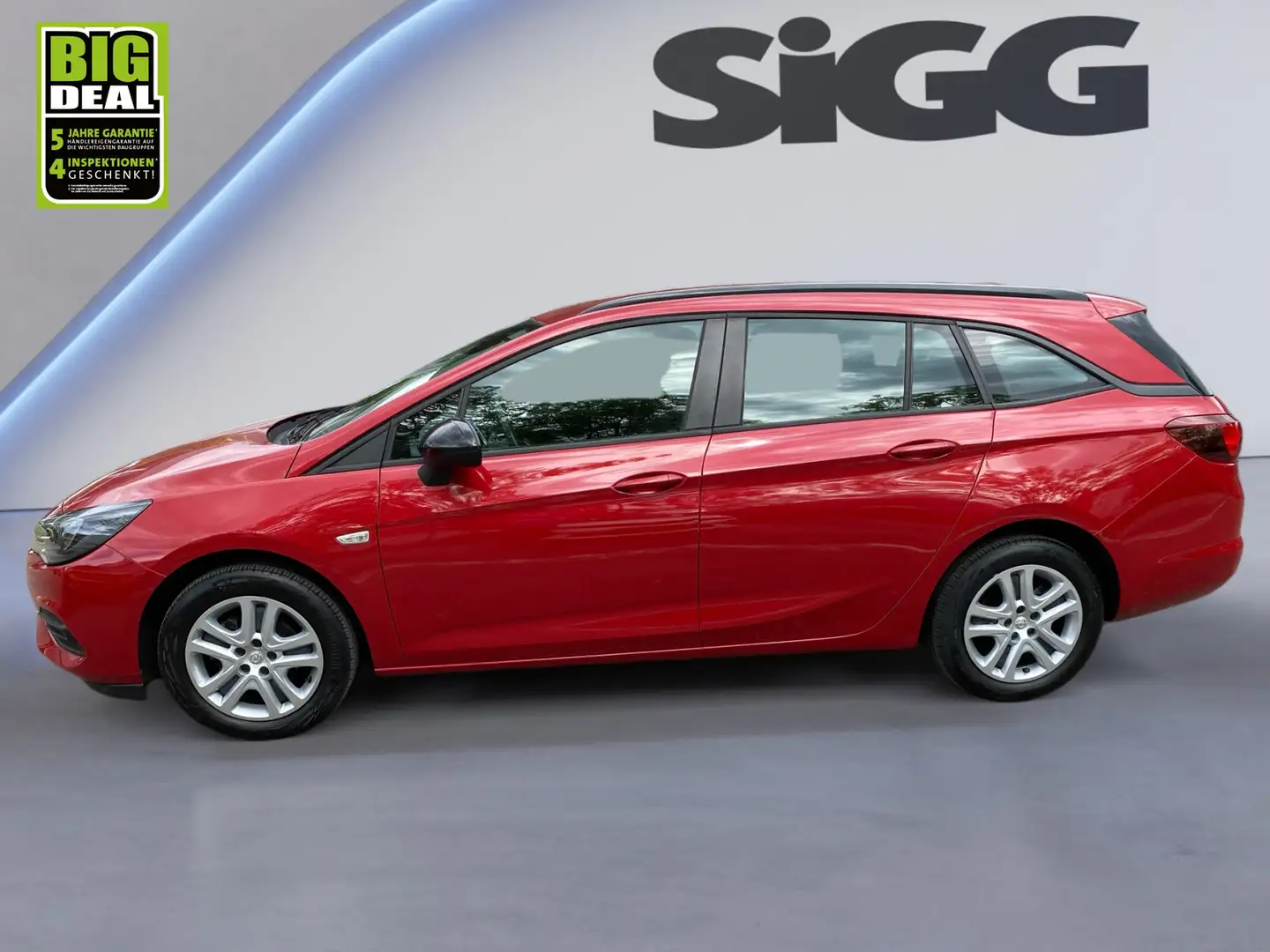 Opel Astra K Sports Tourer 1.2 Turbo  Edition LED Czerwony - 2