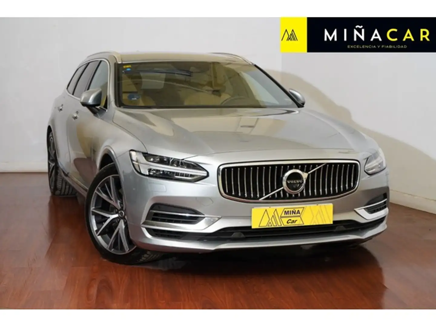 Volvo V90 T8 Inscription Twin AWD Argent - 2