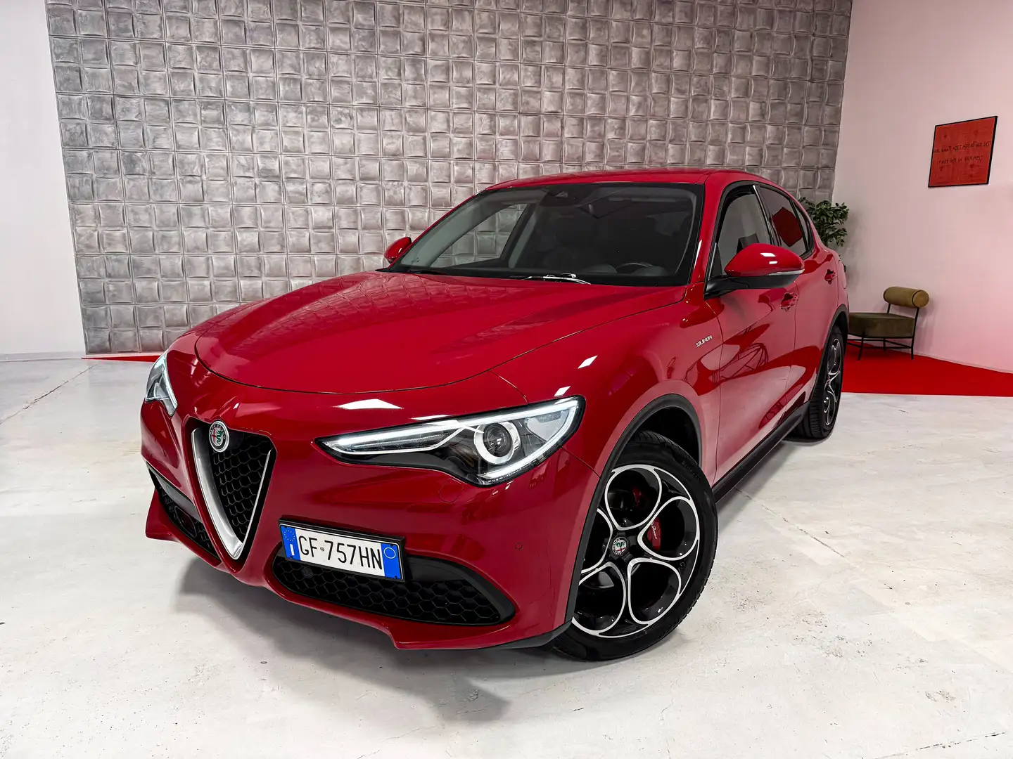 Alfa Romeo Stelvio 2.2 t Sprint Q4 190cv auto - IVA ESPOSTA Rosso - 1