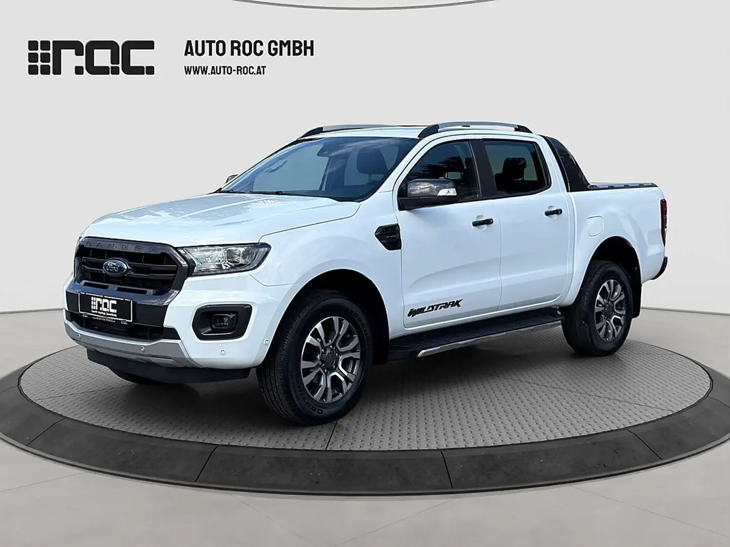 Ford Ranger Ranger DoKa Wildtrak 4x4 2.0D Aut. AHK/STH/Kamera Weiß - 1