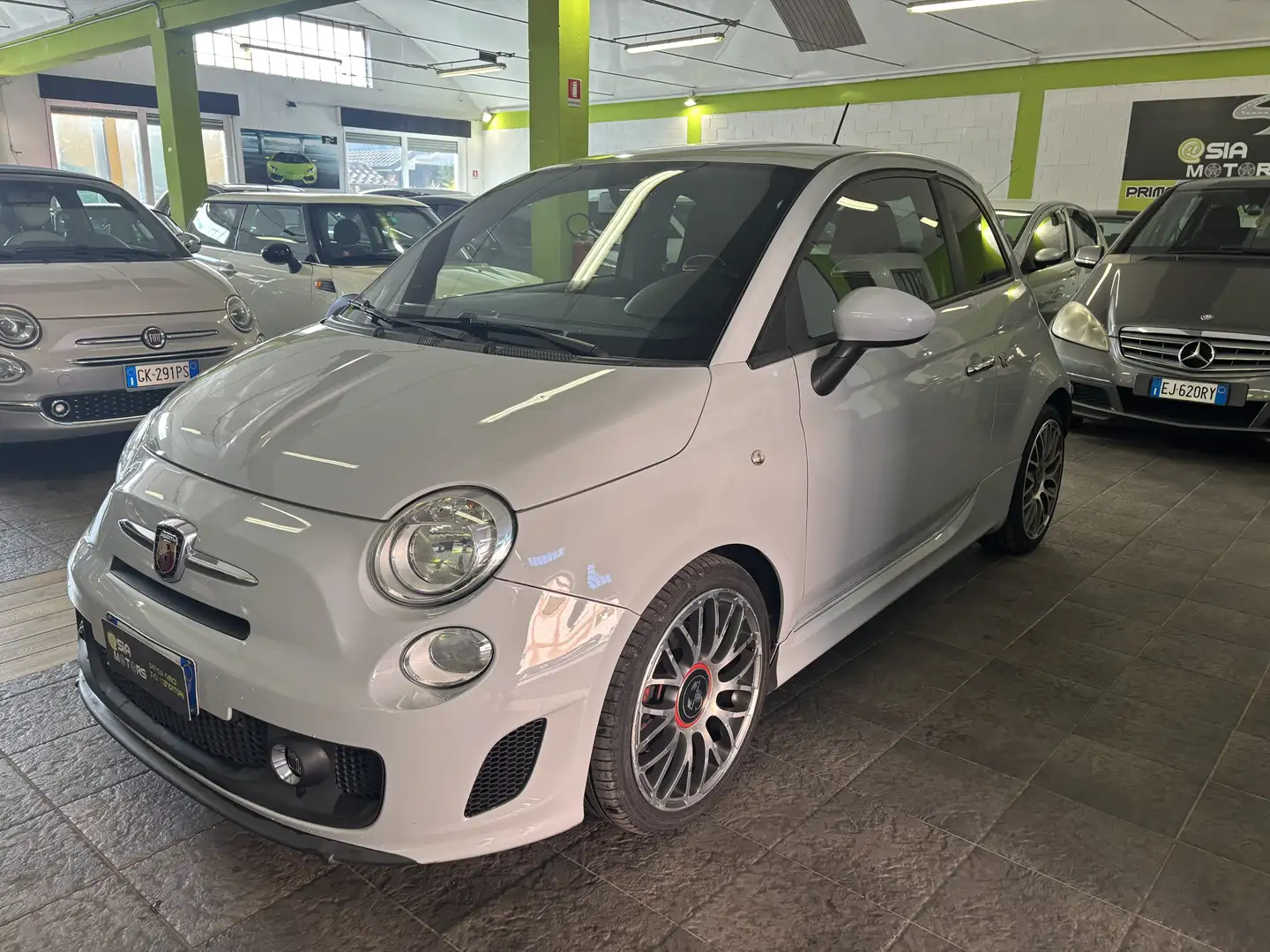 Abarth 500 500 1.4 16v turbo t-jet 135cv Grigio - 1