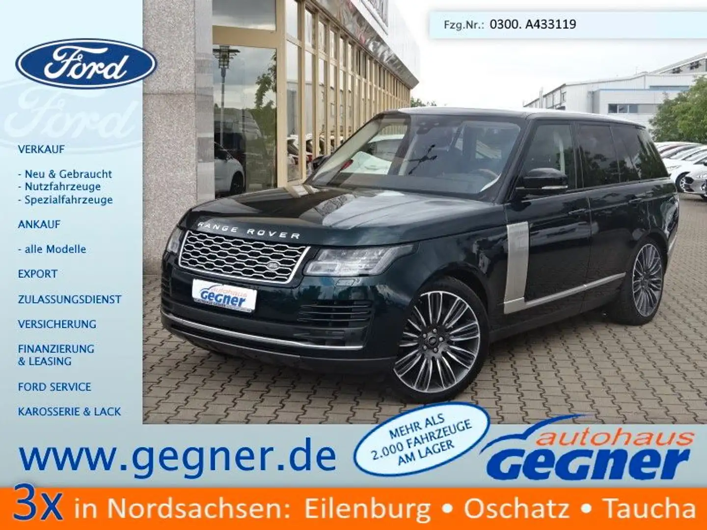 Land Rover Range Rover Vogue Grün - 1