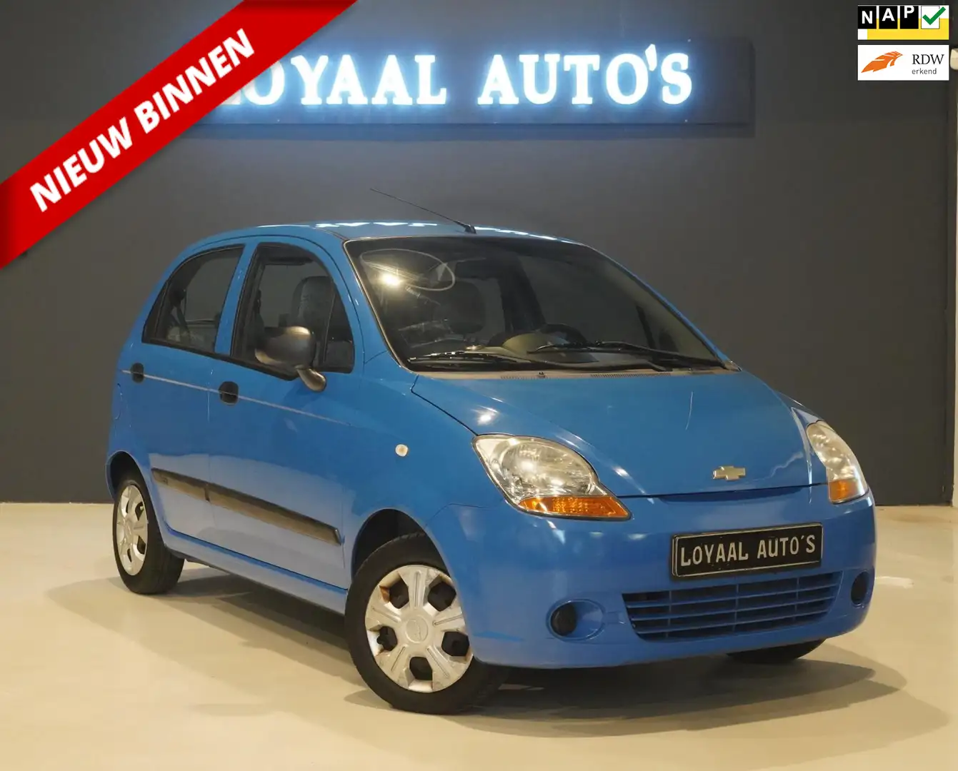 Chevrolet Matiz 0.8 Spirit | APK | BLUETOOTH | ELEK.RAMEN | Blau - 1