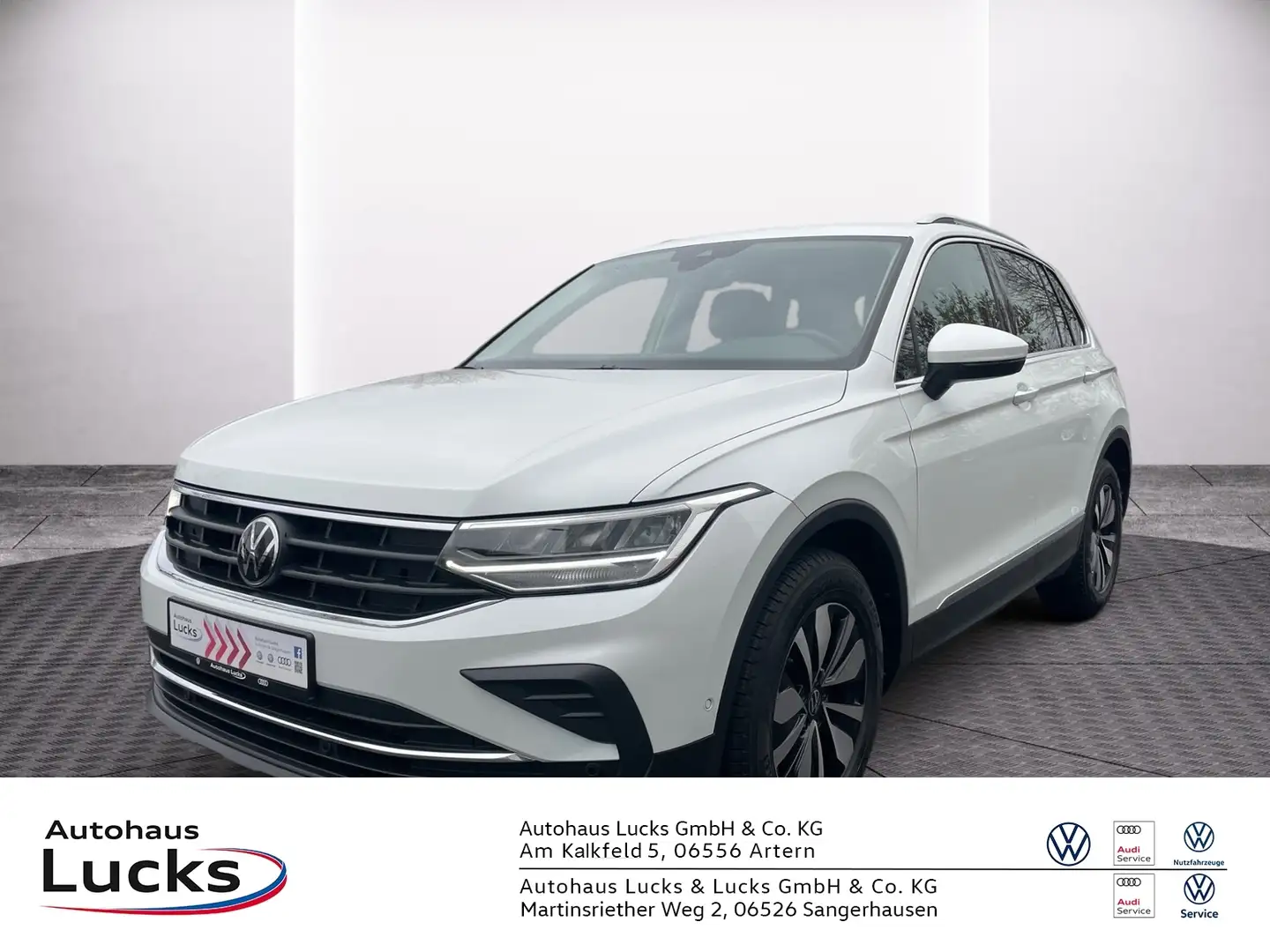 Volkswagen Tiguan 1.5 TSI Move LED NAVI KAMERA ACC APP-CONNECT Weiß - 1