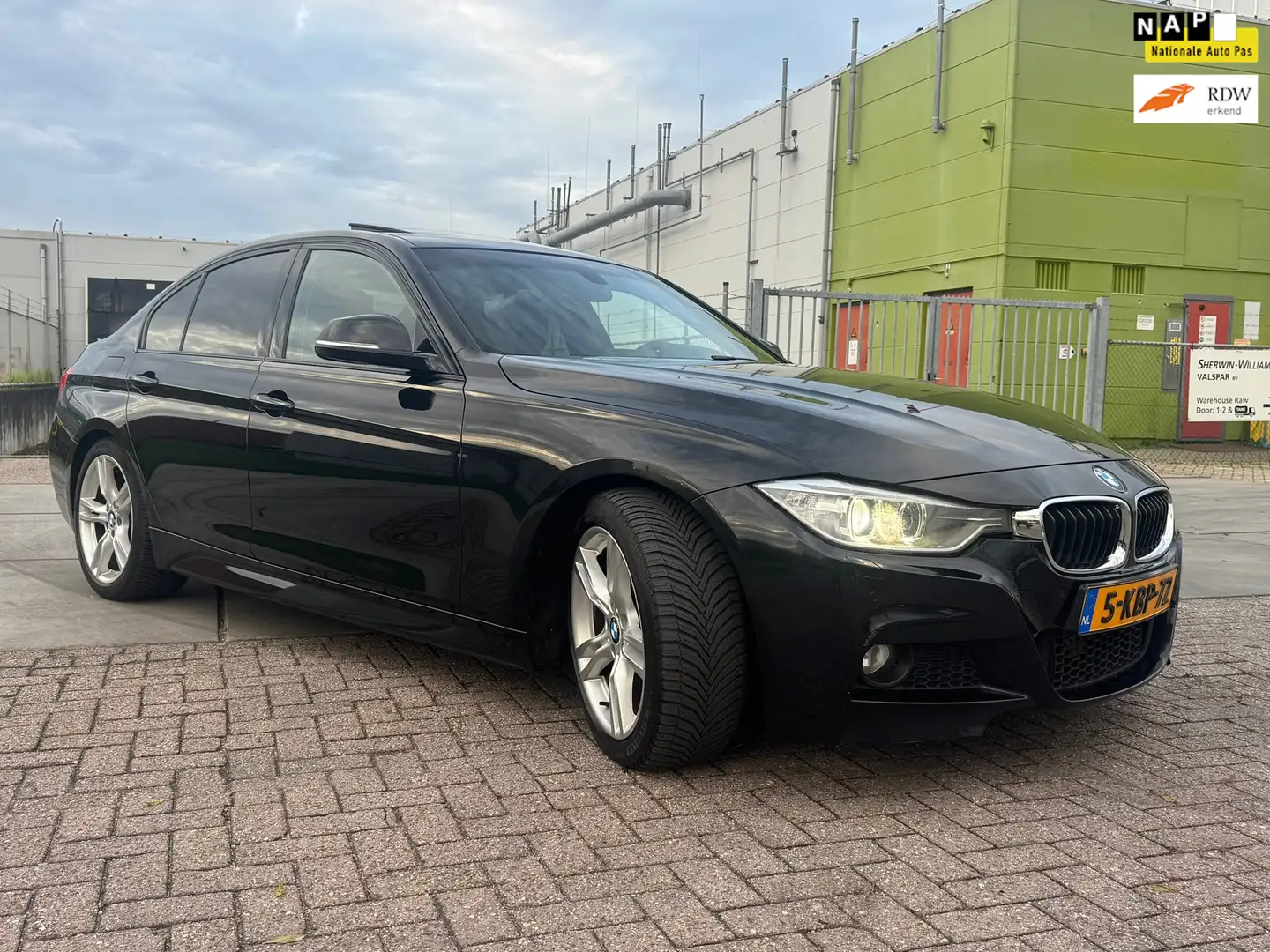 BMW 320 3-serie 320i High Executive nap nette automaat vol Noir - 1