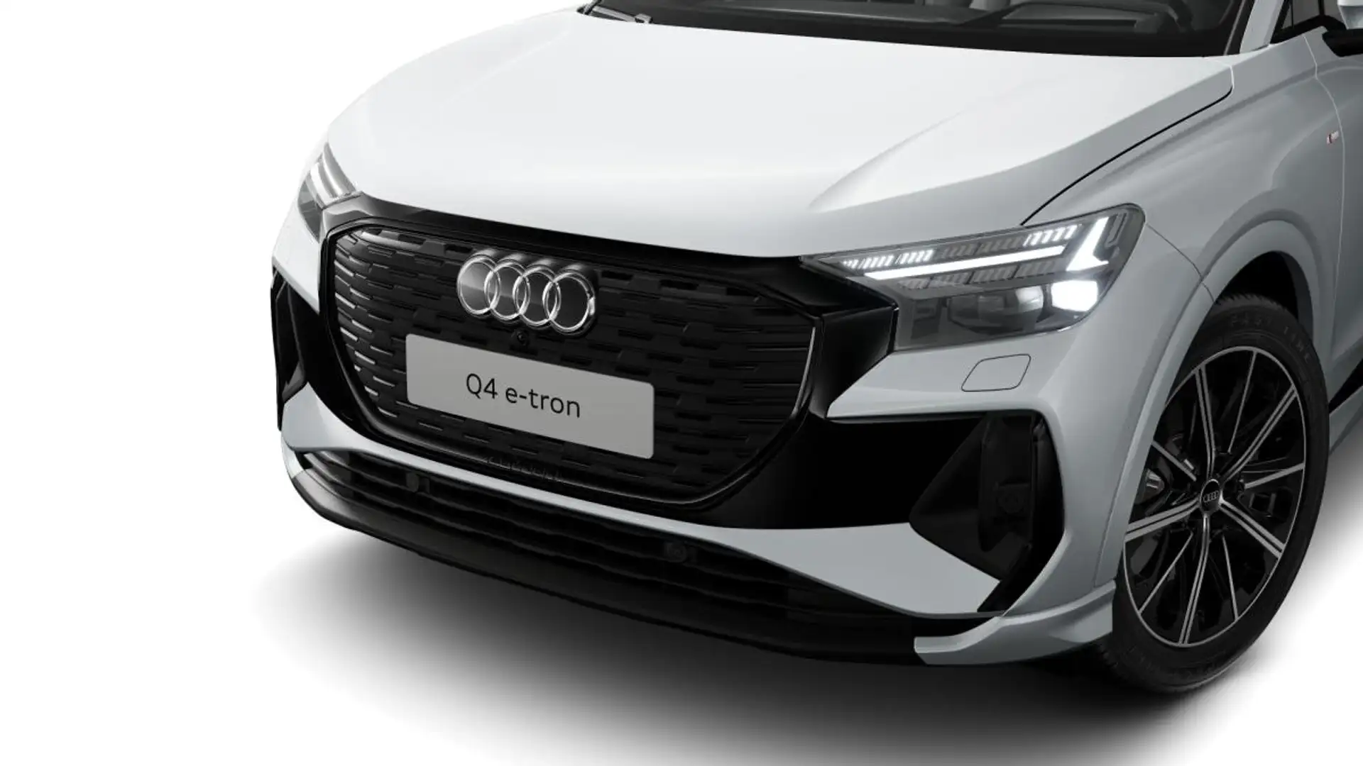 Audi e-tron Q4 e-tron Sportback 45 qu S LINE PANO AHK LEDER Weiß - 2