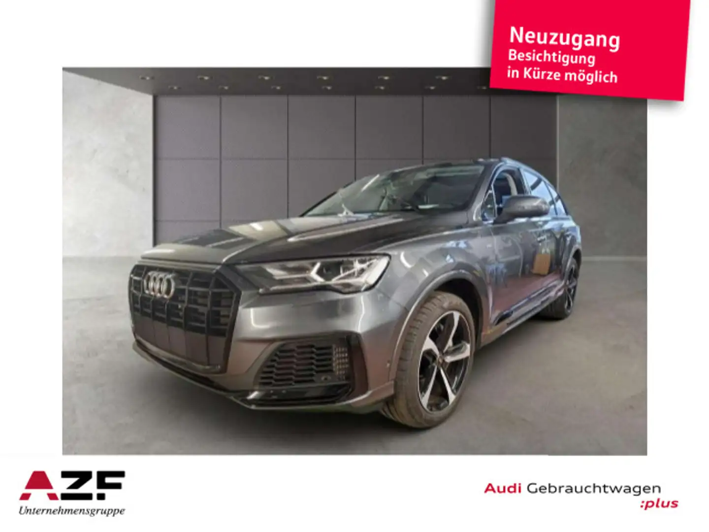 Audi Q7 55 3.0 TFSI e quattro S line Grau - 1