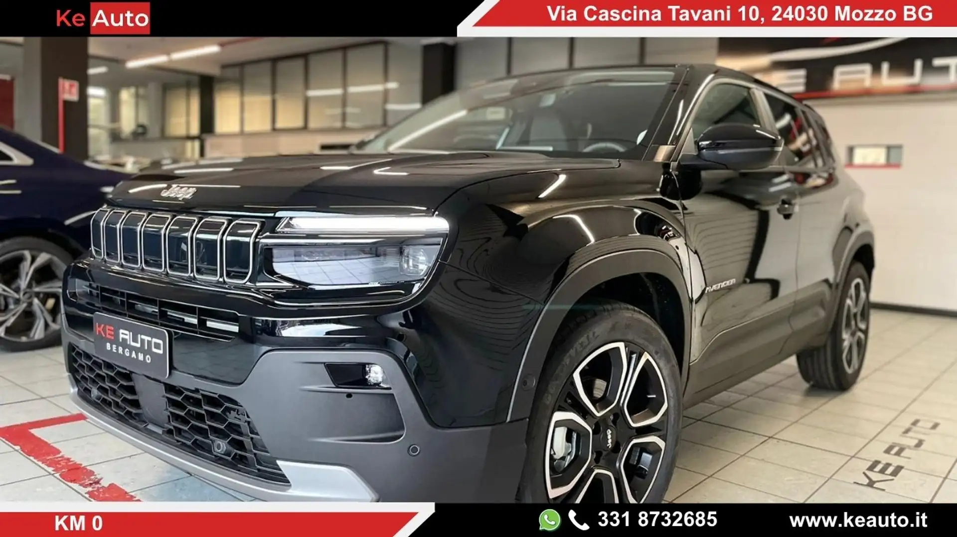 Jeep Avenger Avenger 1.2 turbo Summit fwd 100cv Noir - 1