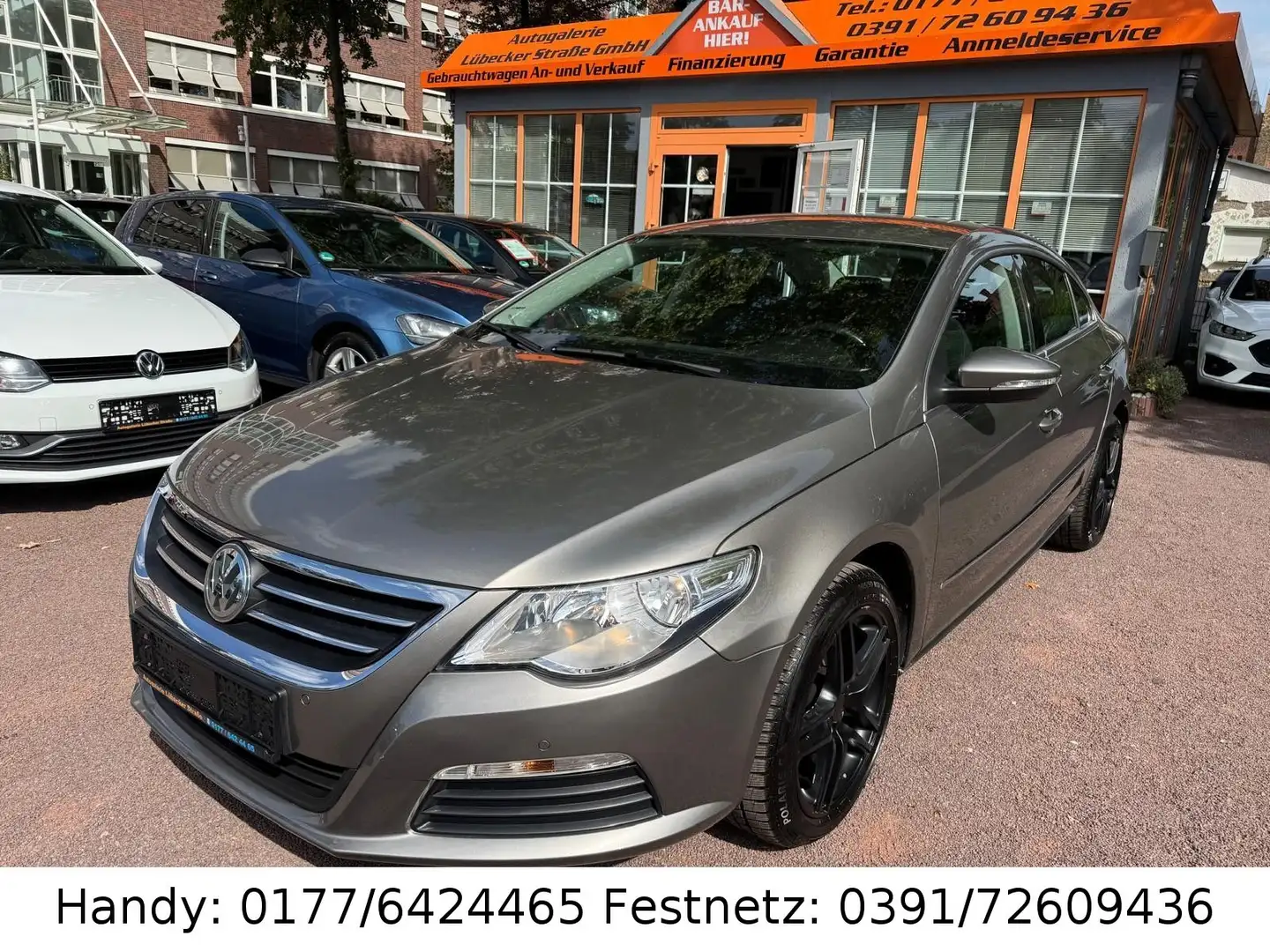 Volkswagen Passat CC 1.8 TSI 2.HAND/KLIMAUTOMATIK/PDC/ALU Braun - 1