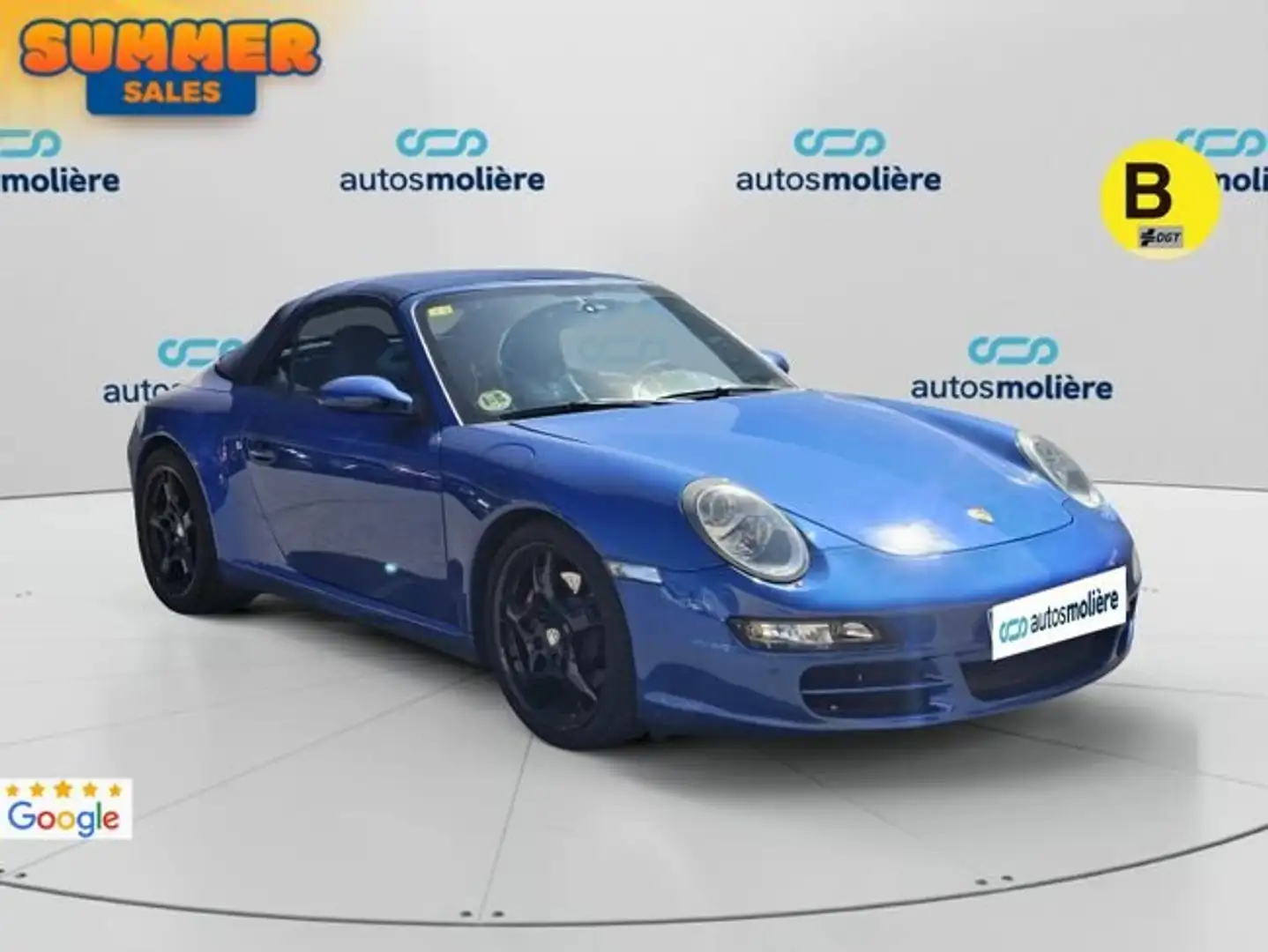 Porsche 911 Carrera+S+Cabrio+261+kW+%28355+CV%29 Azul - 2