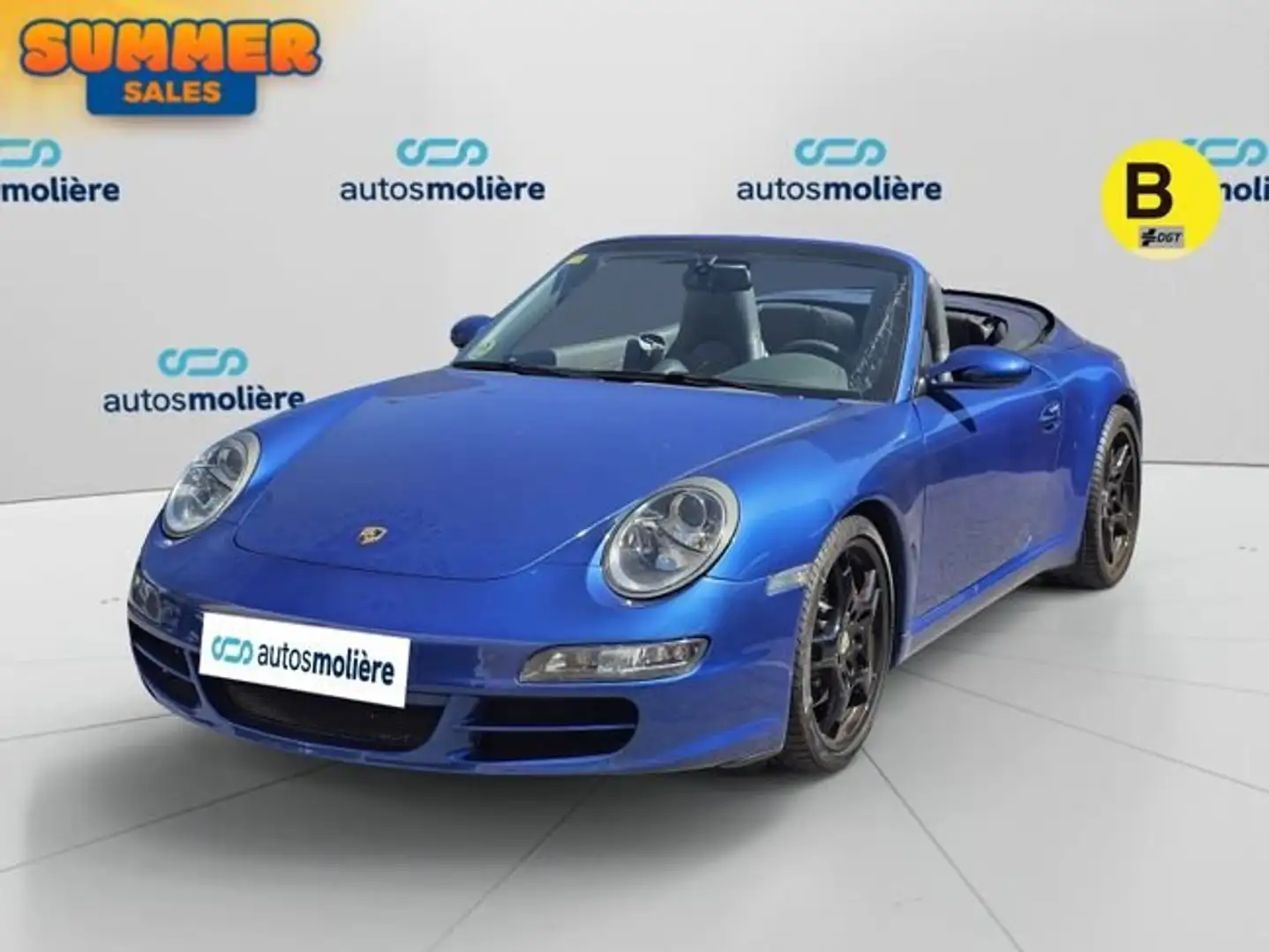 Porsche 911 Carrera+S+Cabrio+261+kW+%28355+CV%29 Azul - 1