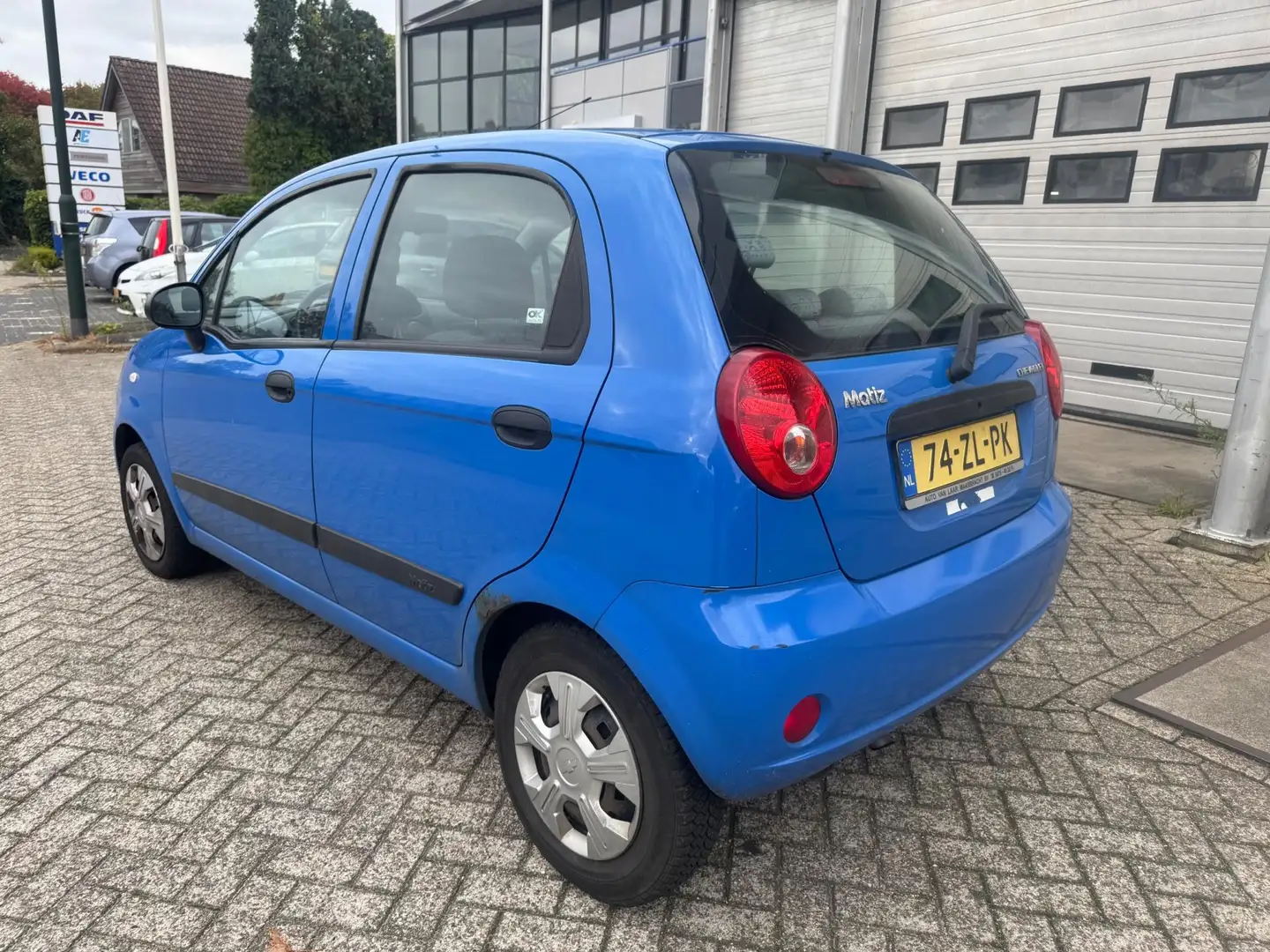 Chevrolet Matiz 0.8 Spirit Airco, Blauw - 2