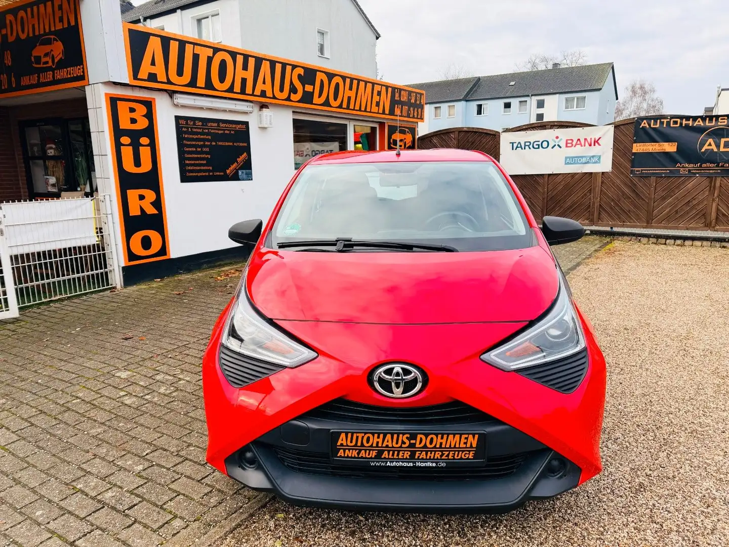 Toyota Aygo AYGO x aus 1 Hand+Scheckheft +Klima Красный - 2