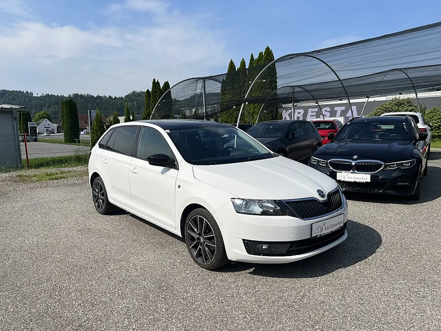 Skoda Rapid/Spaceback Rapid Spaceback Ambition DSG 1,6 TDI Weiß - 2