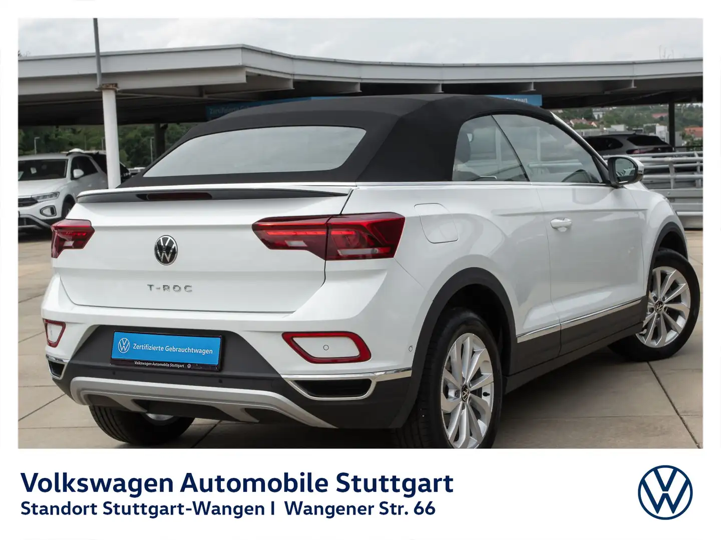 Volkswagen T-Roc Style 1.5 TSI Navi Kamera AHK Weiß - 2