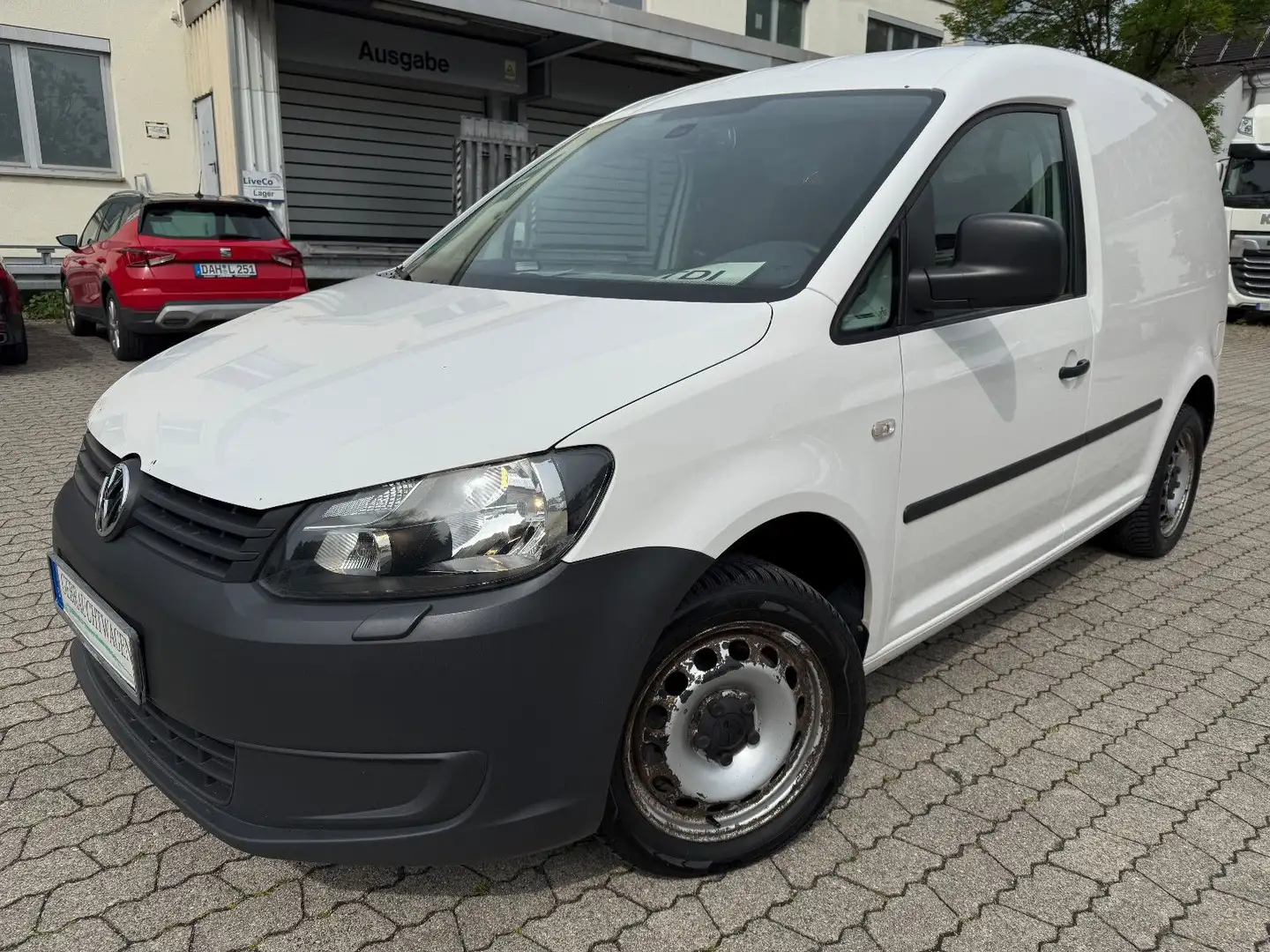 Volkswagen Caddy Kasten 2.0 Tdi Klima Flügeltür AHK SORTIMO Blanco - 2