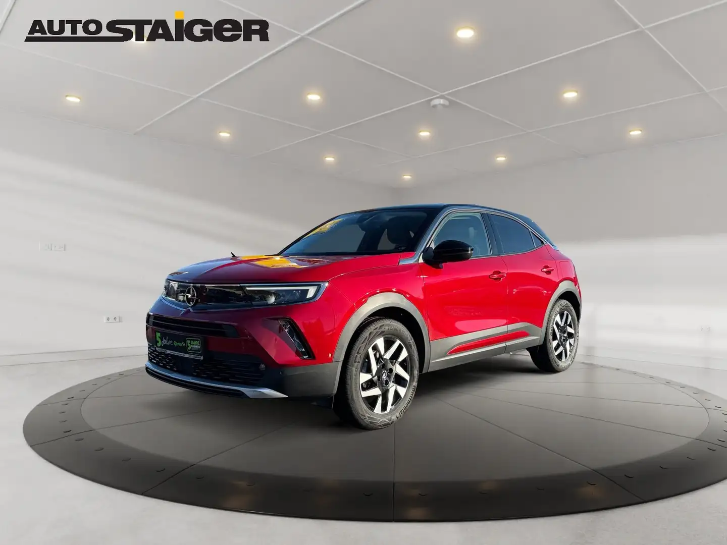 Opel Mokka 1.2 Turbo Elegance LED+SHZ+Fernlichtass. Rot - 1