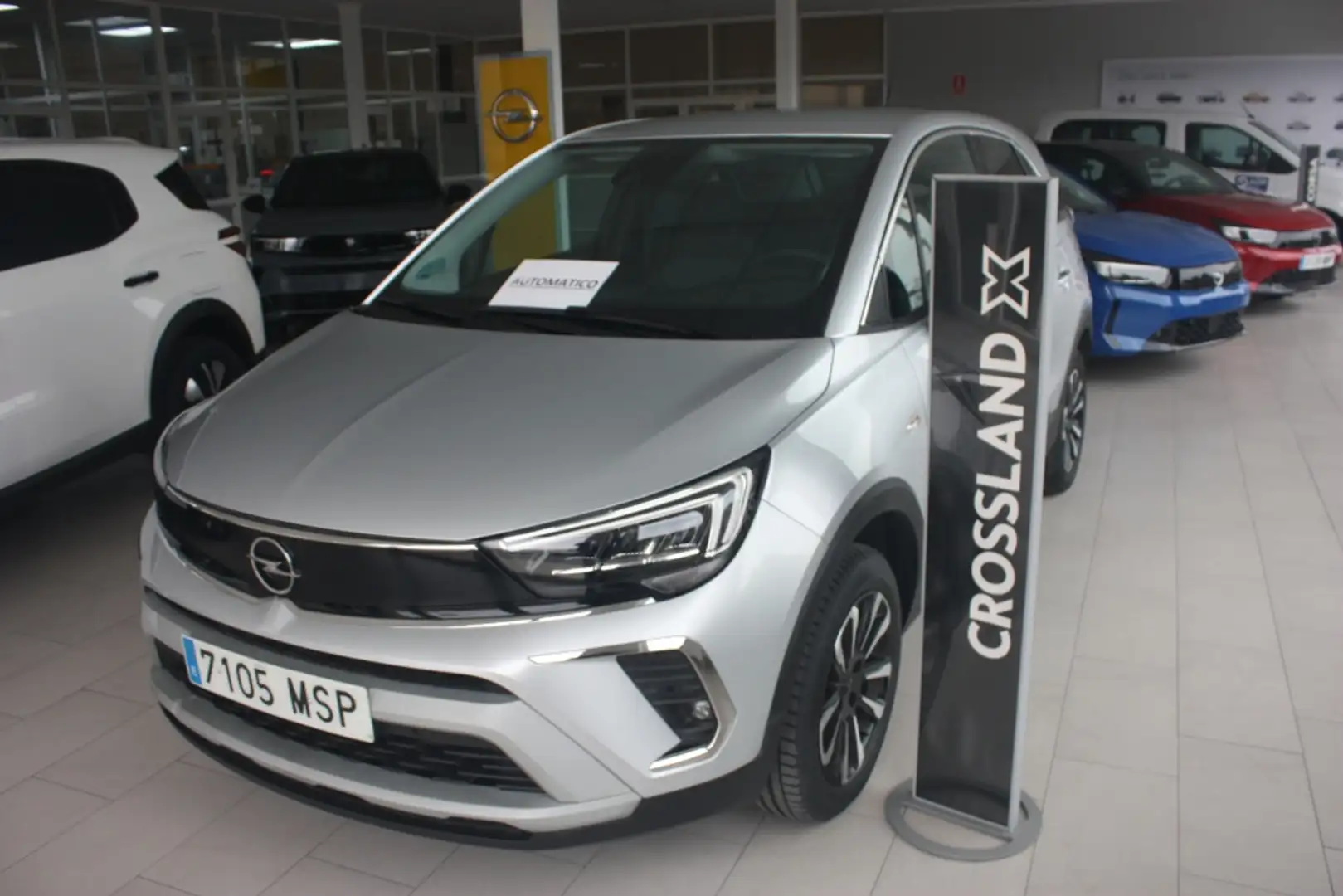 Opel Crossland 1.2 S&S Elegance pack 130 Aut. Argent - 1