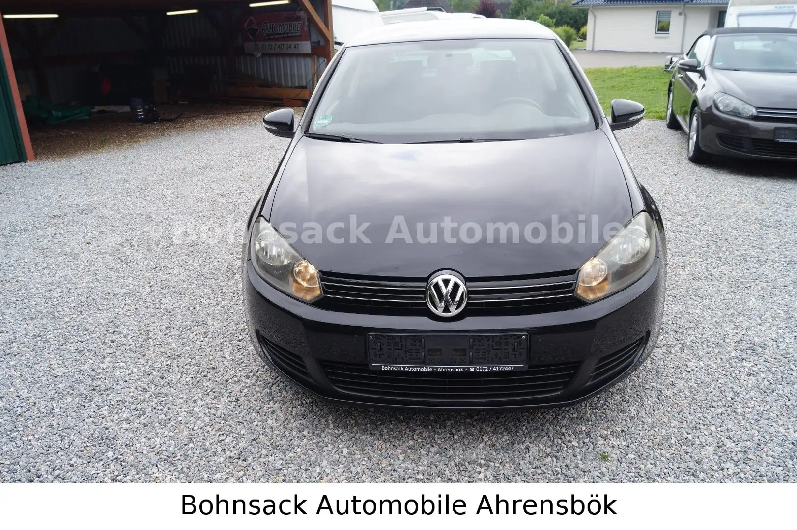 Volkswagen Golf VI Comfortline II.Hand, Scheckheft gepflegt Schwarz - 2