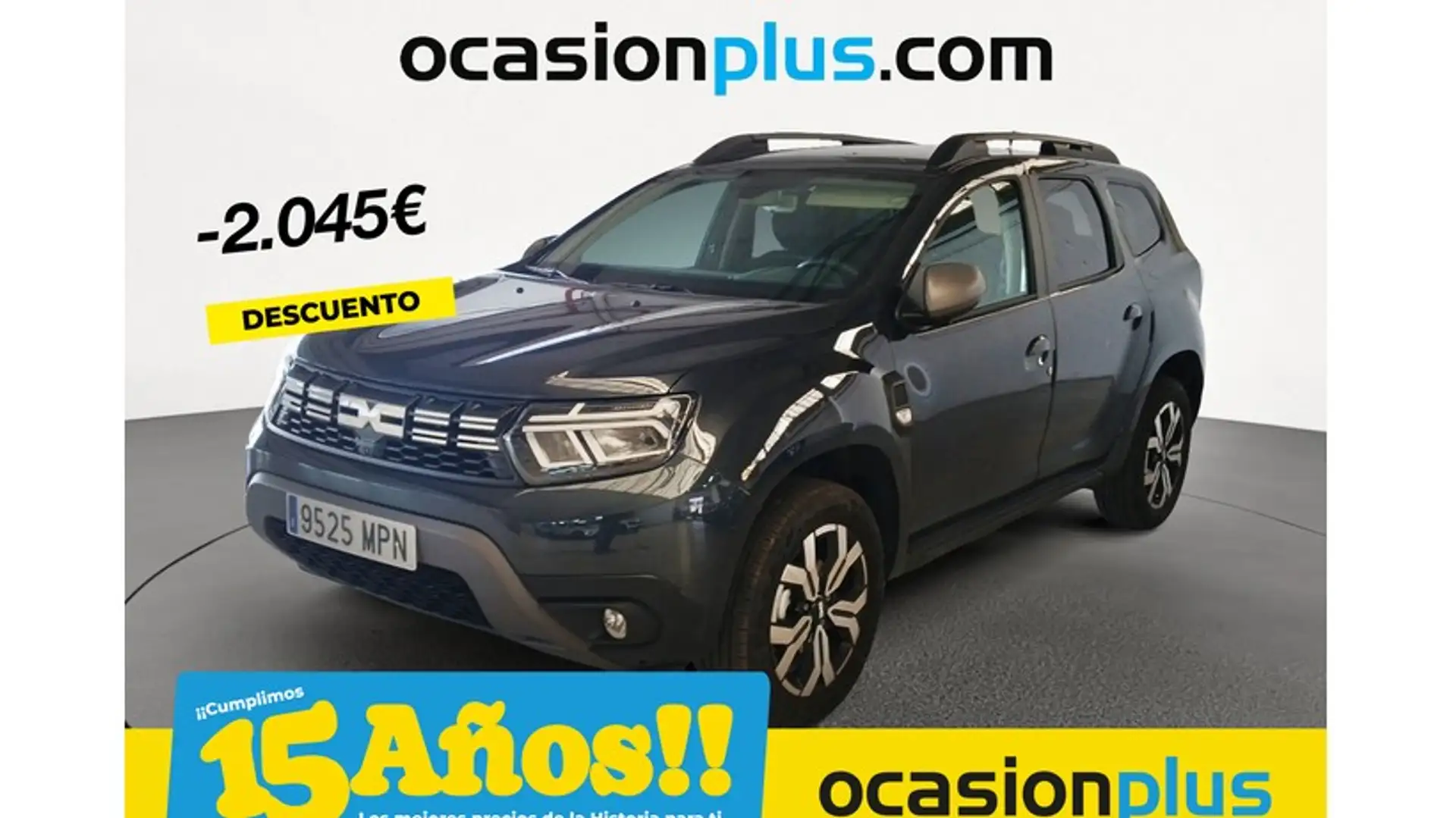 Dacia Duster 1.3 TCe Journey Go 4x2 96kW Gris - 1