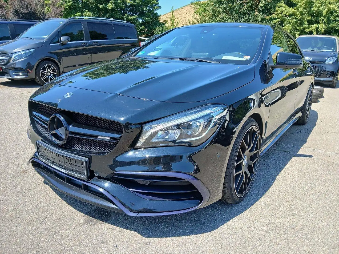 Mercedes-Benz CLA 45 AMG 4MATIC ALL-BLACK 19Z./PANO/KAMERA Noir - 1