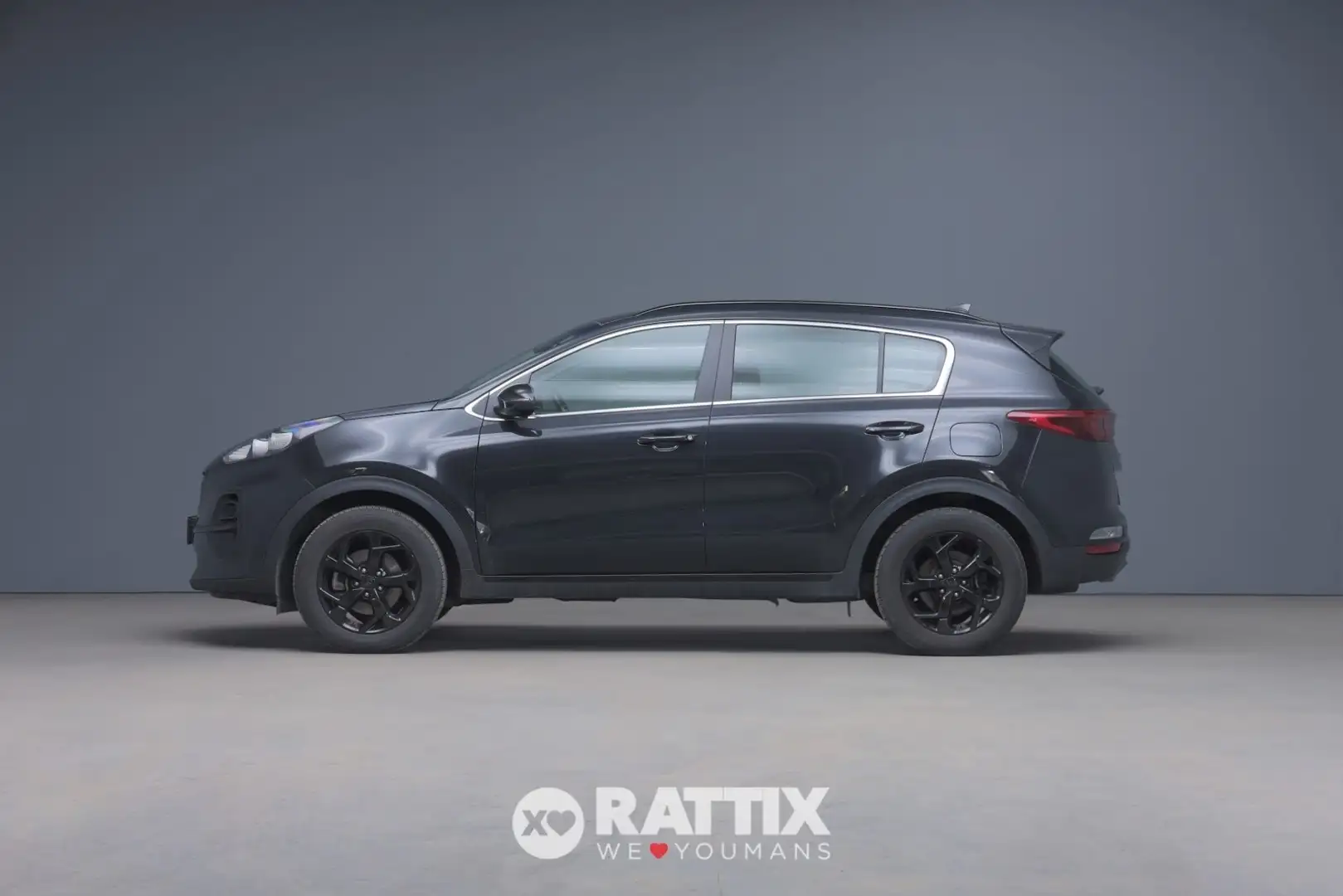 Kia Sportage 1.6 CRDI Mhev 136CV Black Edition Nero - 2