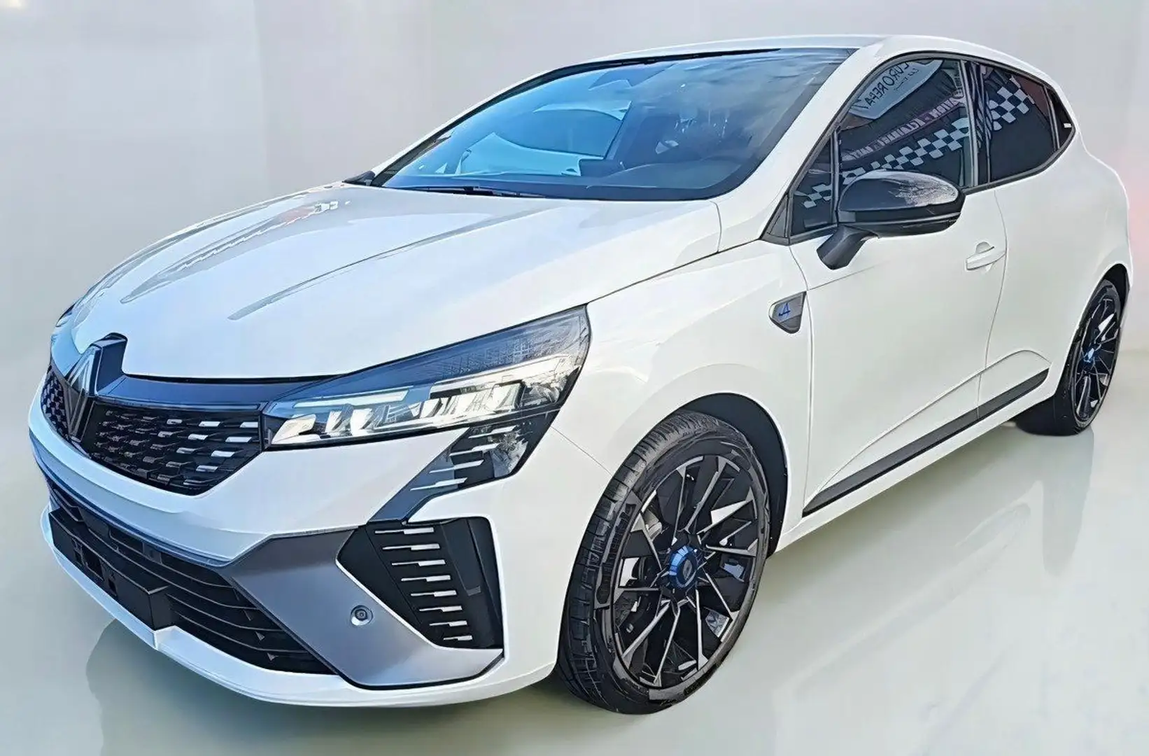 Renault Clio V ESPRIT ALPINE E-Tech full hybrid 145 CV %2B PACK CITY %2B PACK BOSE, TVA RECUPERABLE Blanc - 1