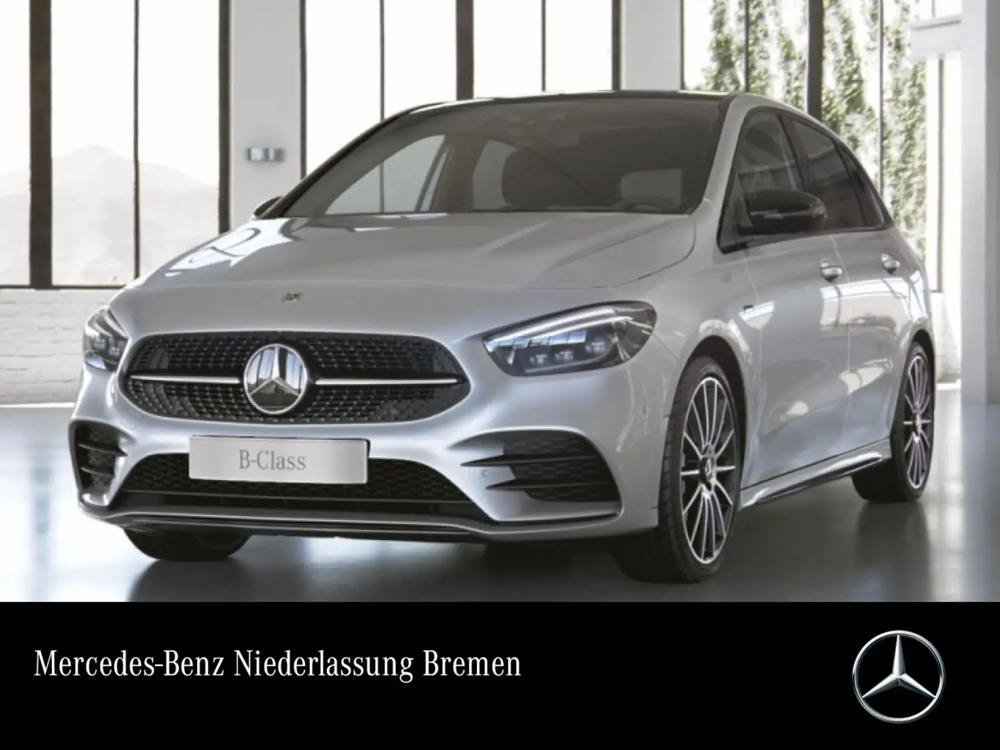 Mercedes-Benz B 250 e EDITION 2020+AMG+NIGHT+PANO+MULTIBEAM+19" Silber - 1