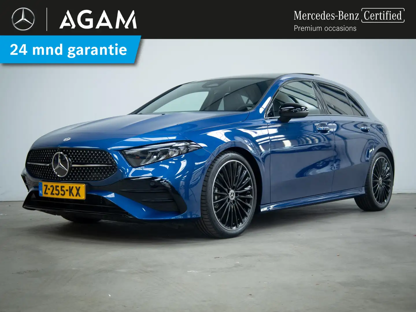 Mercedes-Benz A 180 Hatchback Star Edtion Panorama dak Blauw - 1