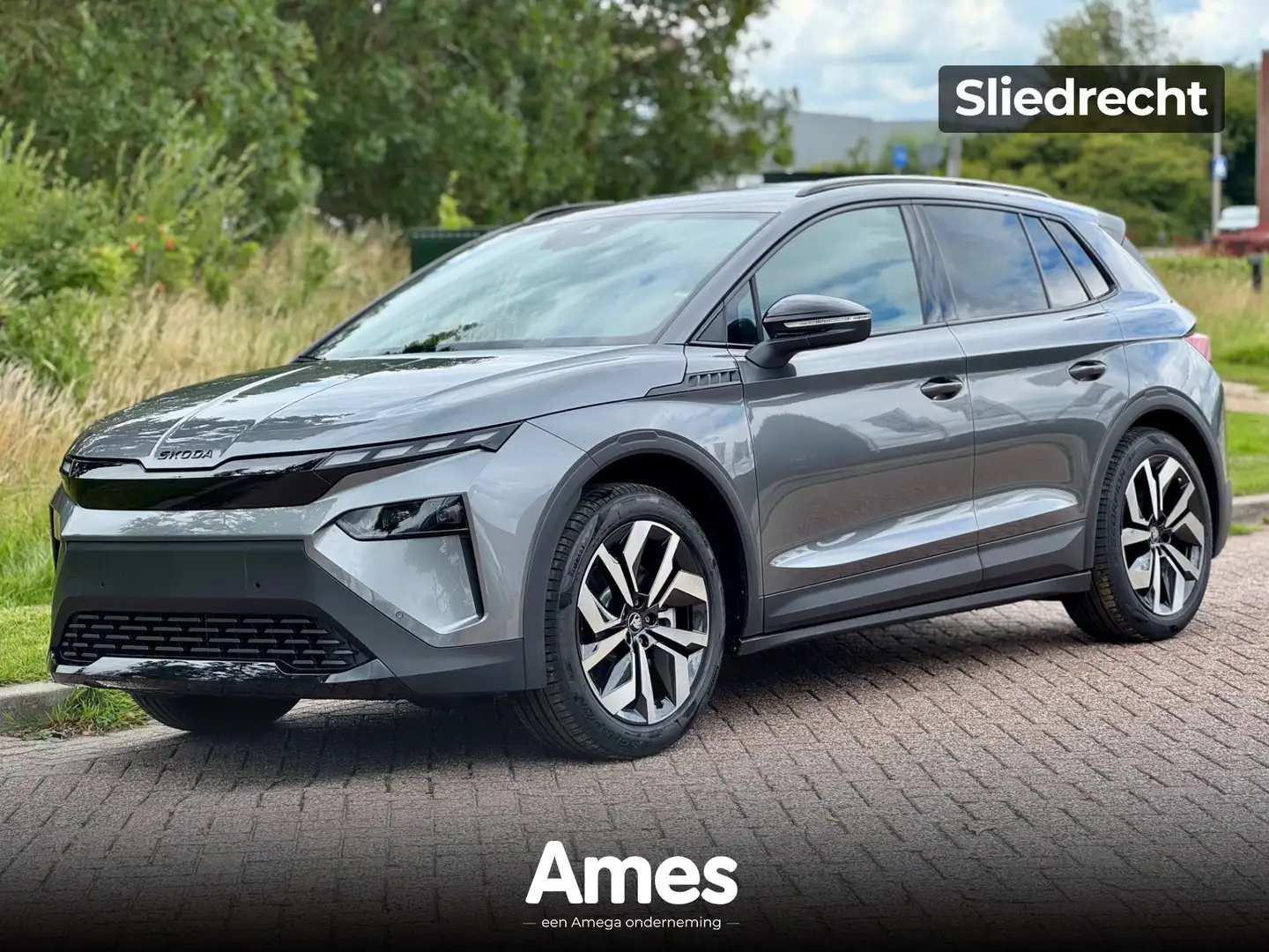 Skoda Elroq 85 82kWh 286pk Sportline | Elektrische achterklep Grijs - 1