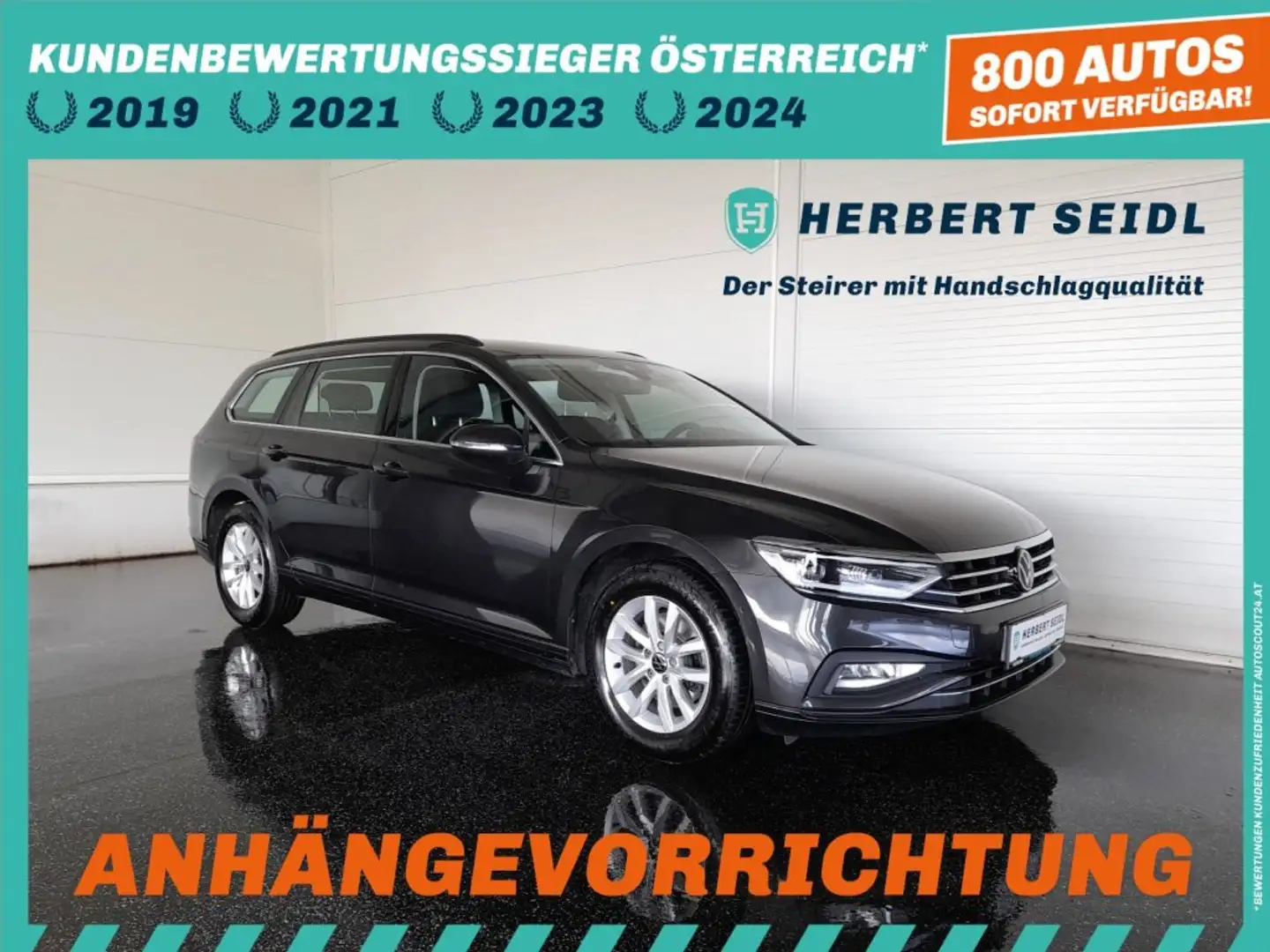 Volkswagen Passat Variant BUSINESS 2,0 TDI DSG *MATRIX-LED / NAVI / AHV & KAMERA / ACC / SPORT MASSAGESITZ* Grau - 1