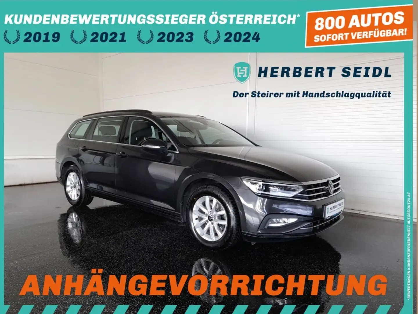 Volkswagen Passat Variant BUSINESS 2,0 TDI DSG *MATRIX-LED / NAVI / AHV & KAMERA / ACC / SPORT MASSAGESITZ* Grau - 1