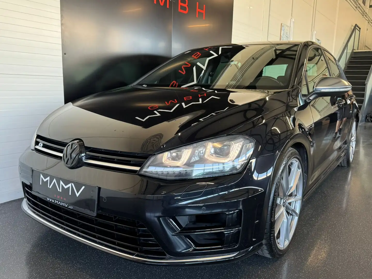 Volkswagen Golf R R BMT 4Motion Leder Service NEU Tausch mgl. Schwarz - 1