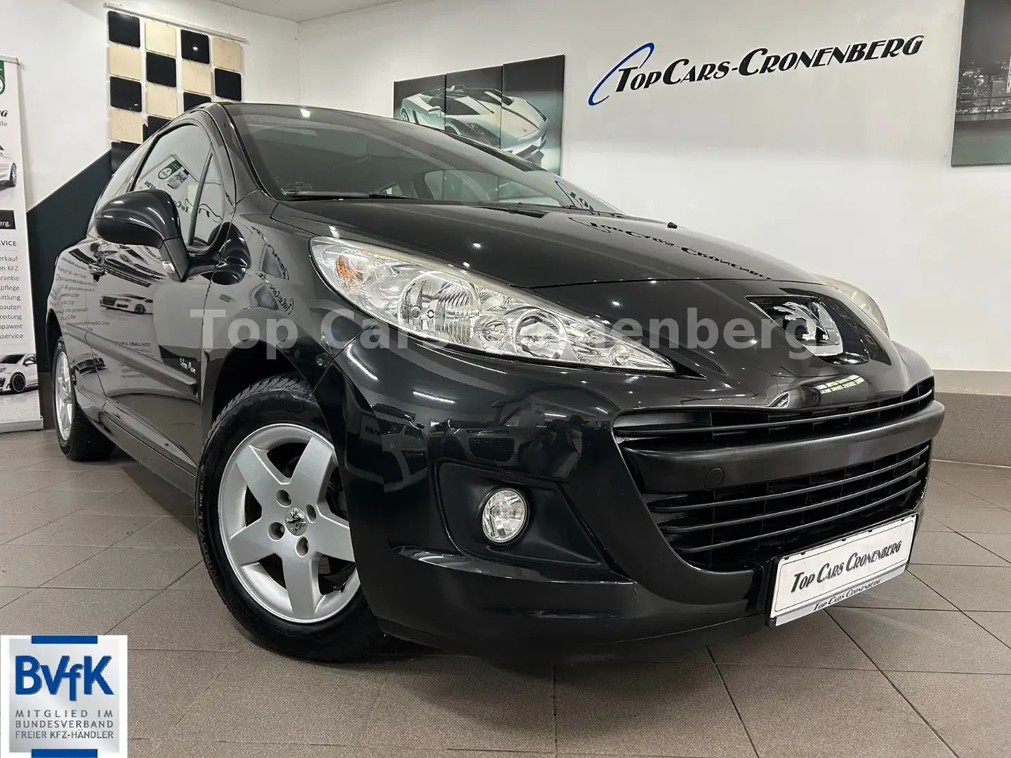 Peugeot 207 1.4 Urban Move*Klima*Glasdach*49TKM*EURO5* Schwarz - 1