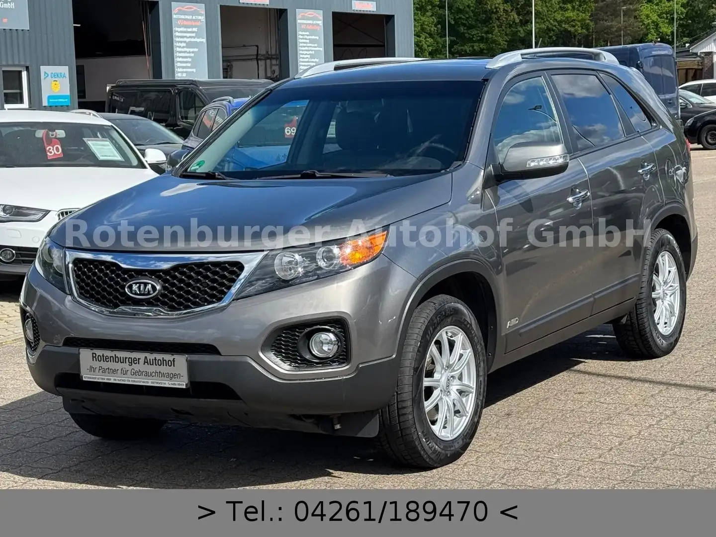 Kia Sorento 2.2 CRDI*SPIRIT*4WD*LEDER*TEMPOMAT*AHK* Grau - 1