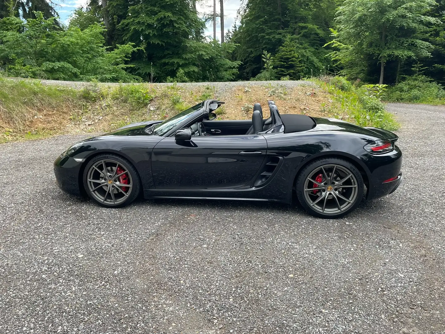 Porsche 718 Boxster S Černá - 2