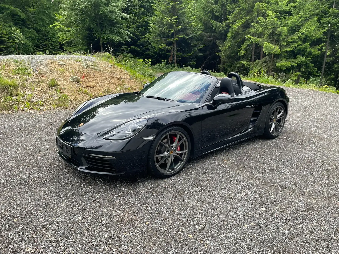 Porsche 718 Boxster S Černá - 1